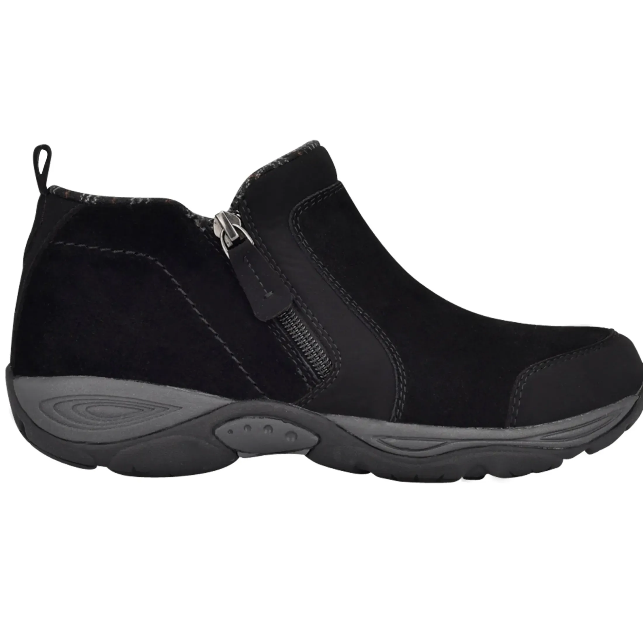 Explore24|Explore24>Easy Spirit Evony Casual Booties Black Suede