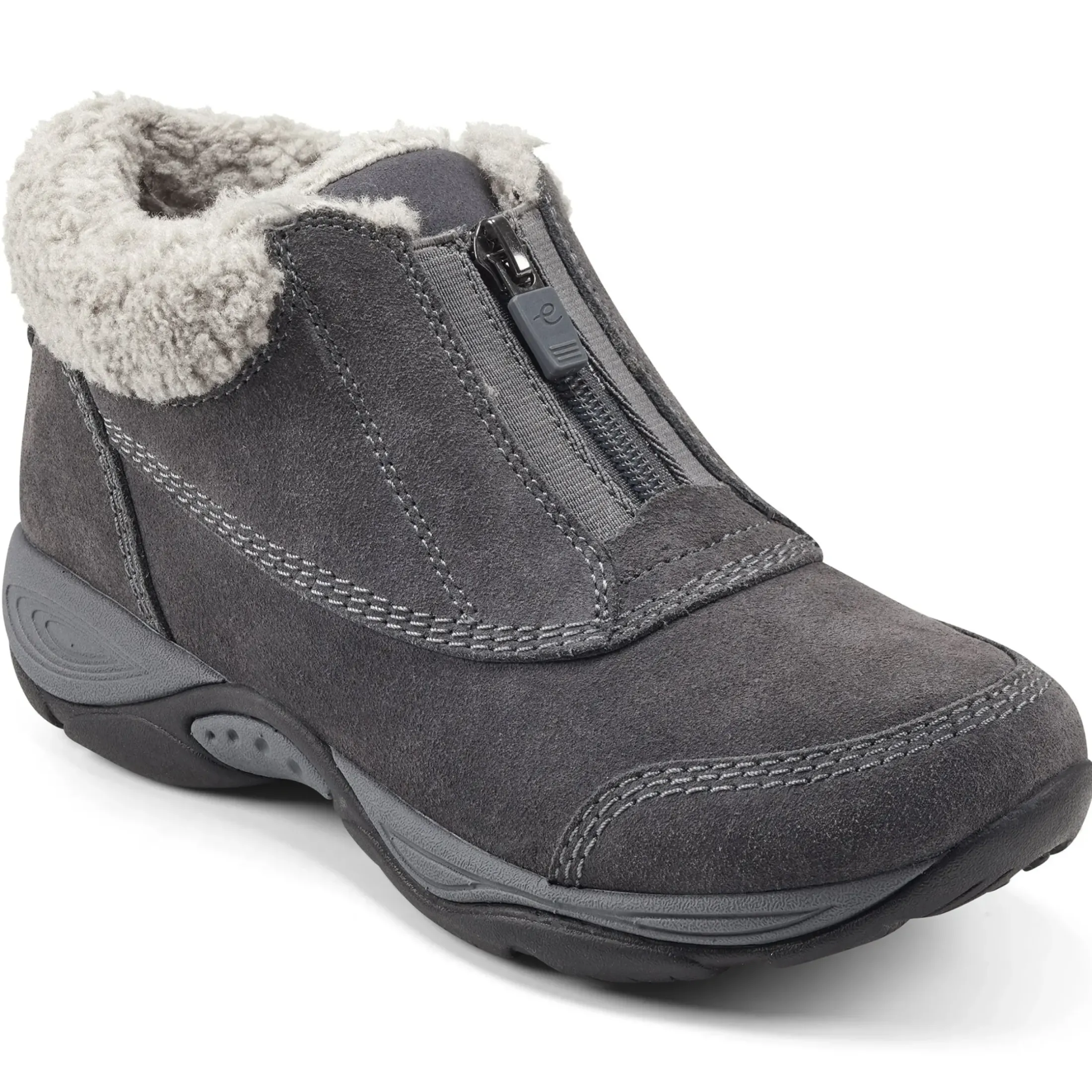 Explore24|Explore24>Easy Spirit Exclaim Cold Weather Booties Grey Suede