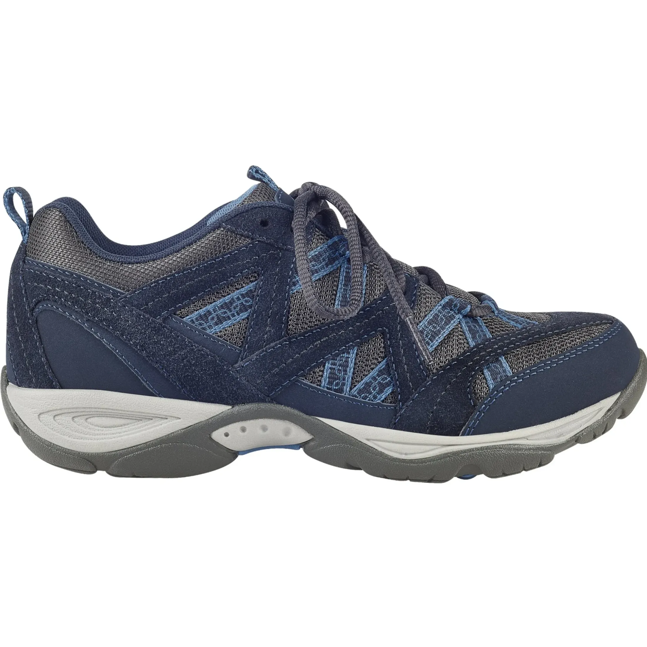 Explore24|Explore24>Easy Spirit Exploremap Walking Shoes Navy Multi Nubuck