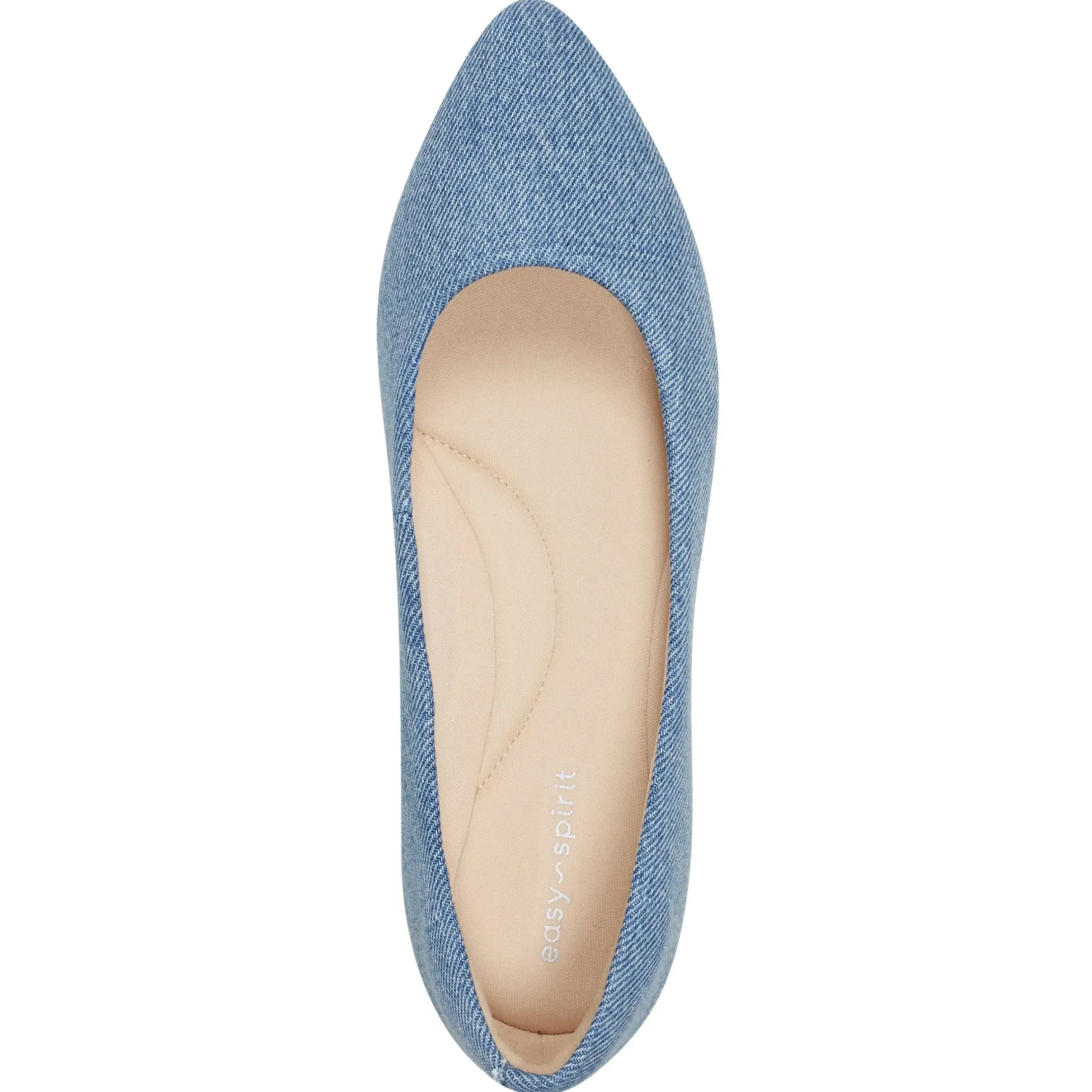 Low Heels|Flats>Easy Spirit Fellia Ballet Flats Blue Denim