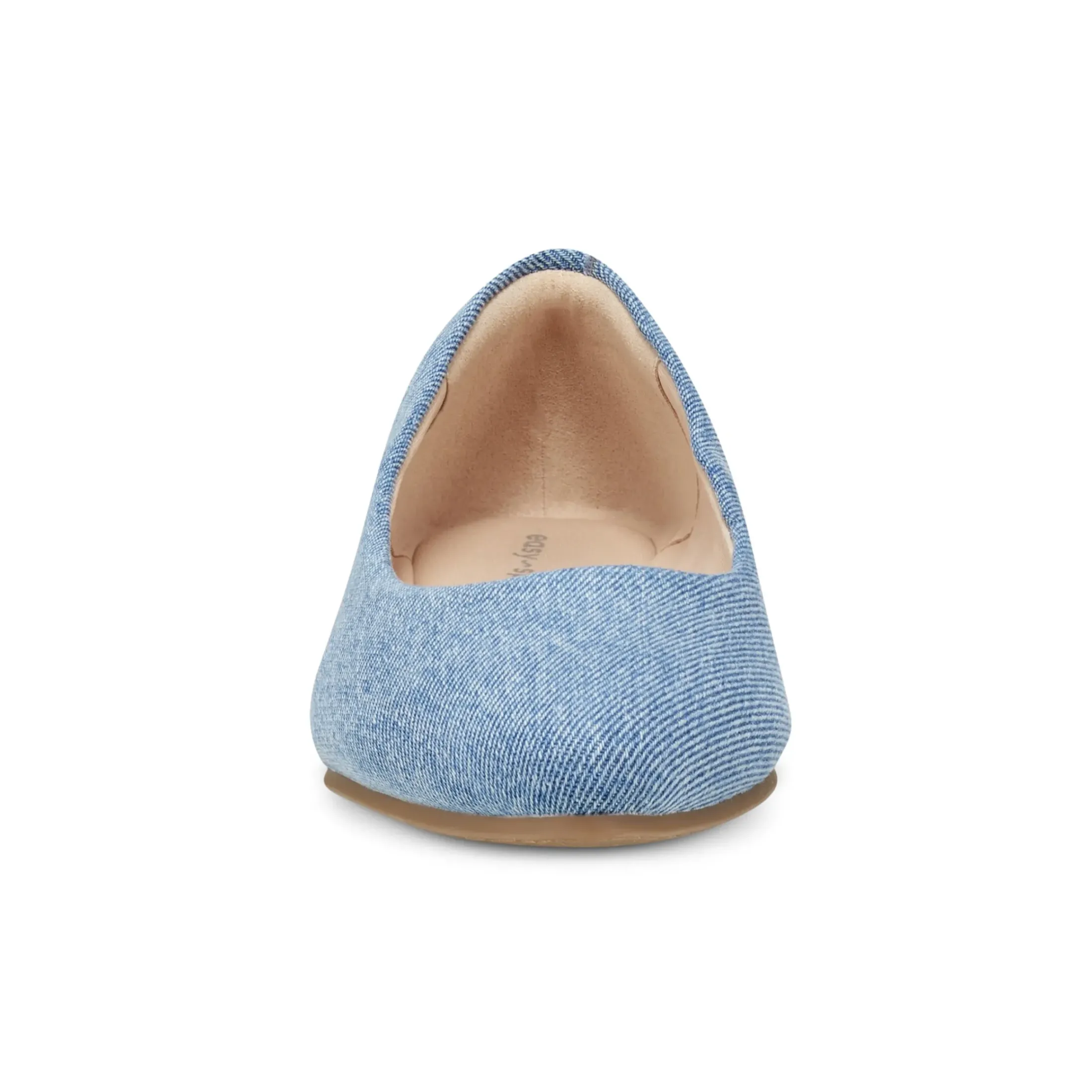 Low Heels|Flats>Easy Spirit Fellia Ballet Flats Blue Denim
