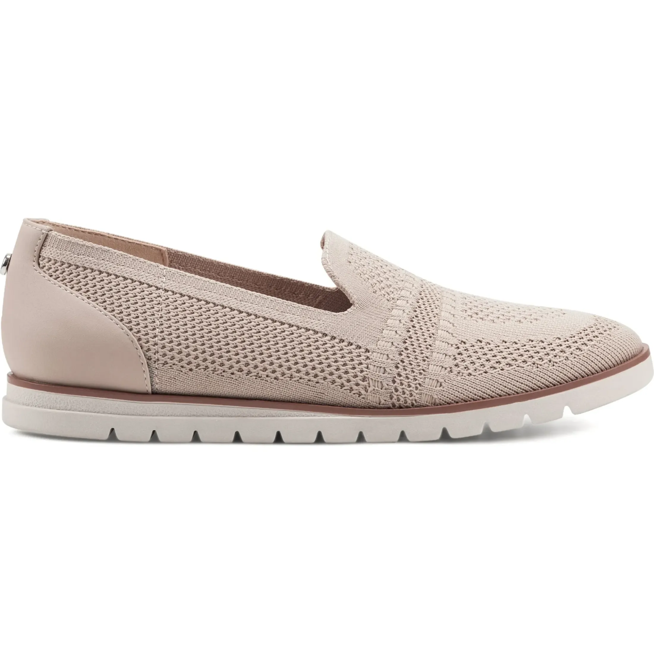Loafers|Loafers>Easy Spirit Ferris Eco Slip On Flats Natural Recycled Knit