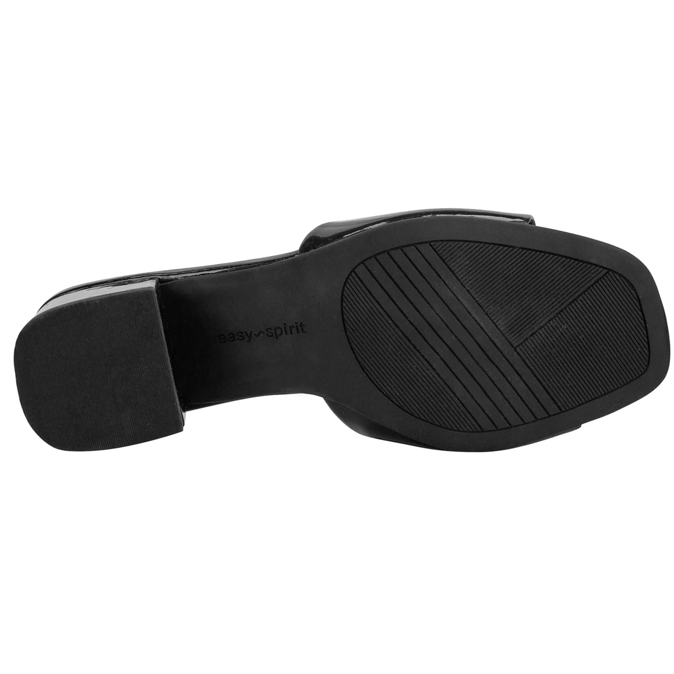 Dress|Sandals>Easy Spirit Fiora Block Heel Slide Sandals Black Patent