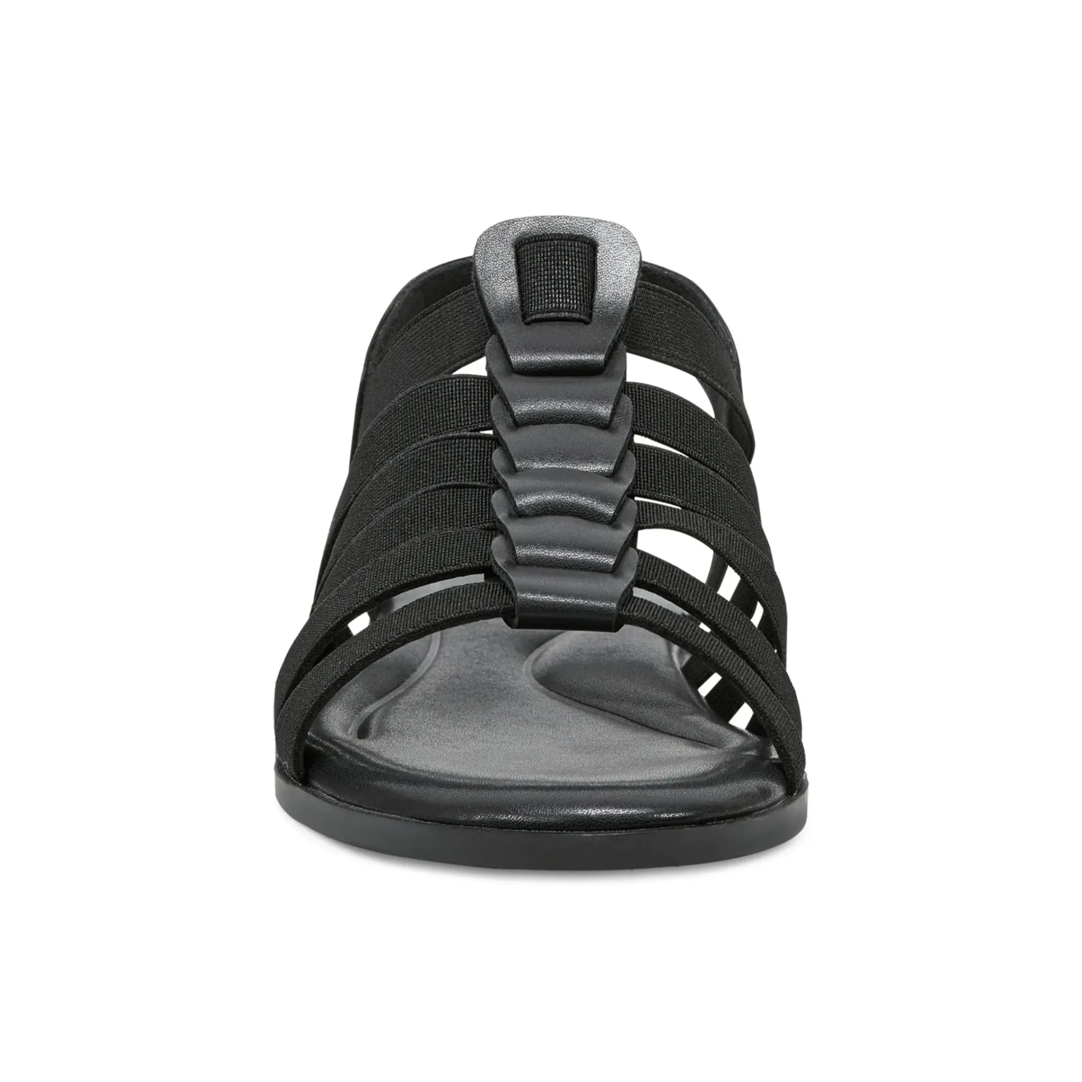 Casual|Flats>Easy Spirit Gadyi Flat Sandals Black