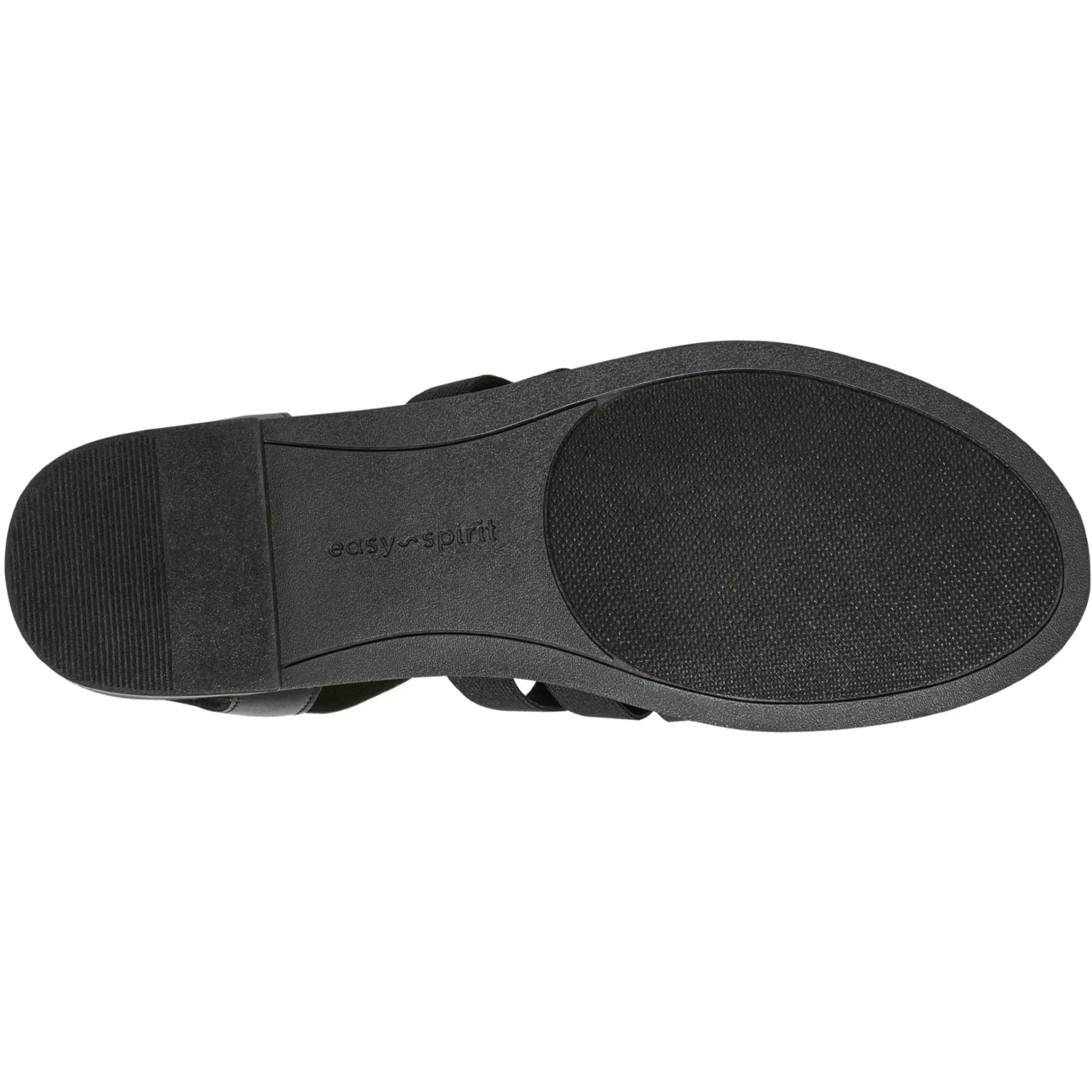 Casual|Flats>Easy Spirit Gadyi Flat Sandals Black