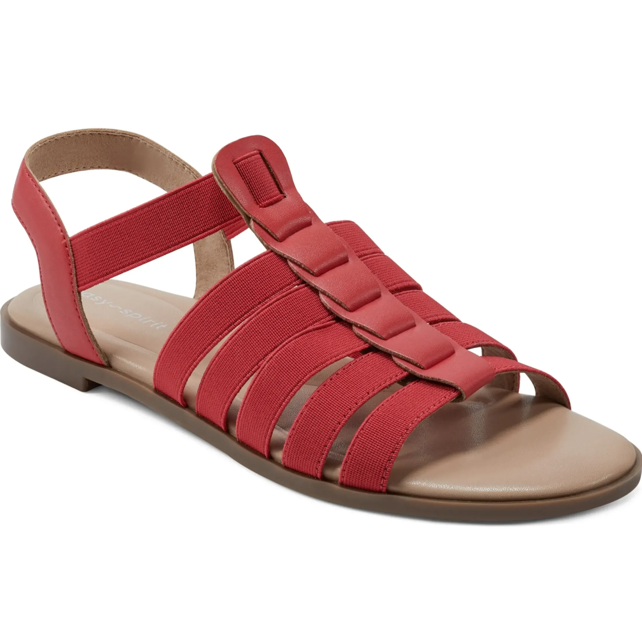 Casual|Flats>Easy Spirit Gadyi Flat Sandals Coral