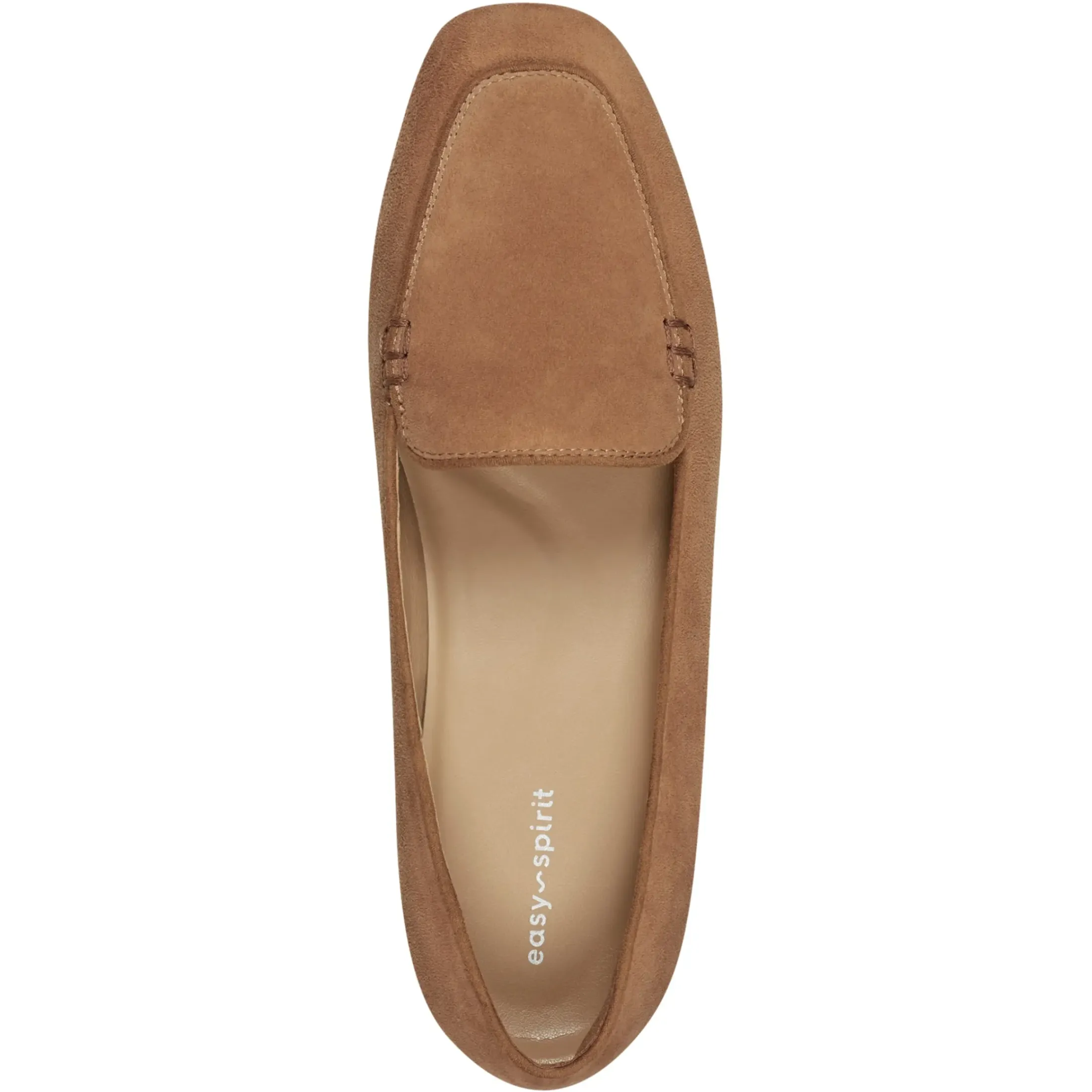 eFlex|eFlex>Easy Spirit Galla Casual Loafers Brown Leather