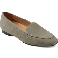 eFlex|eFlex>Easy Spirit Galla Casual Loafers Grey Leather