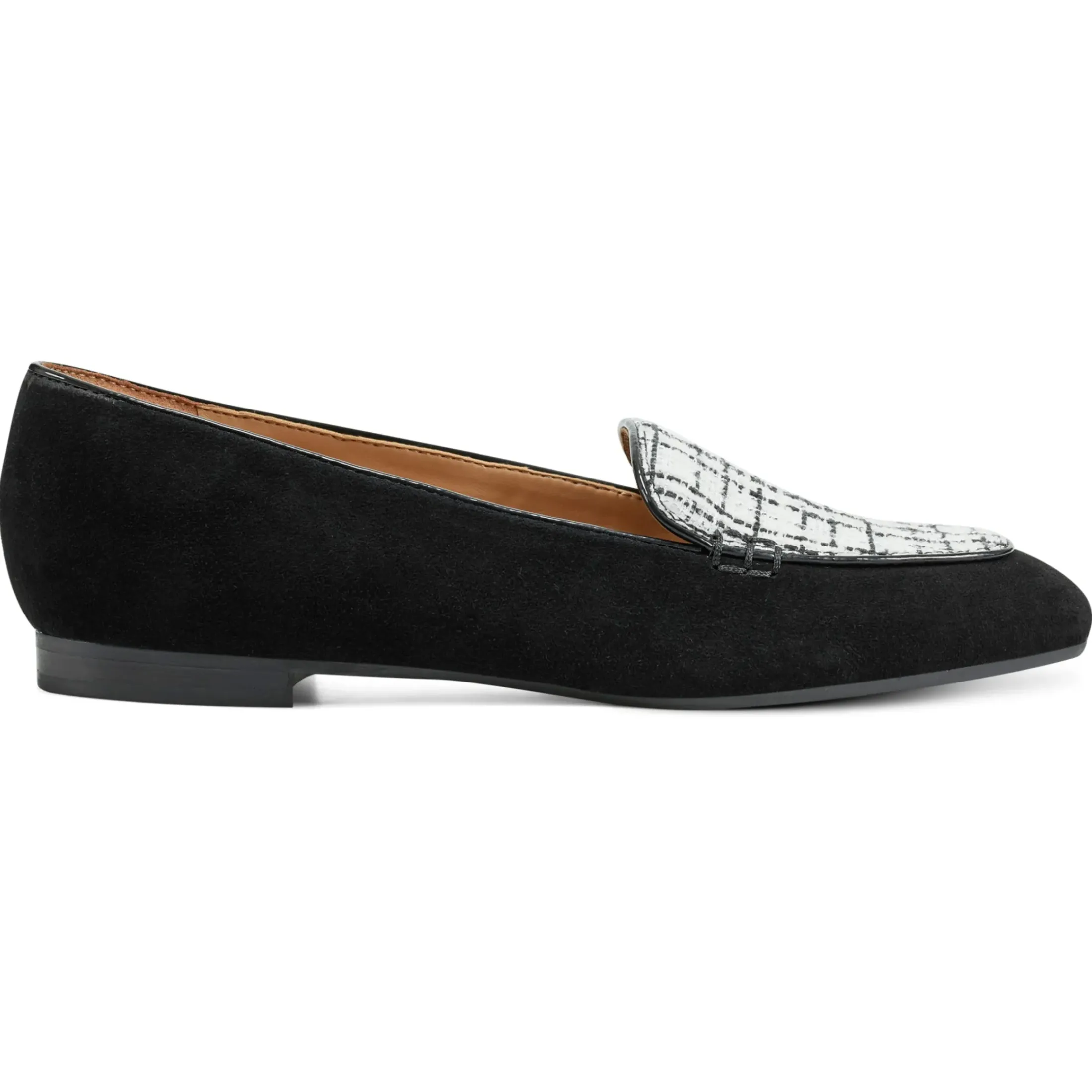 eFlex|eFlex>Easy Spirit Galla Casual Loafers Black Leather