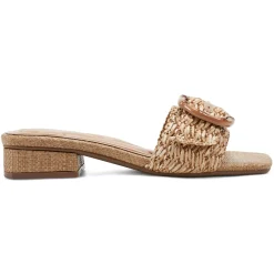 Casual|Sandals>Easy Spirit Gatlin Slide Sandals Natural Raffia