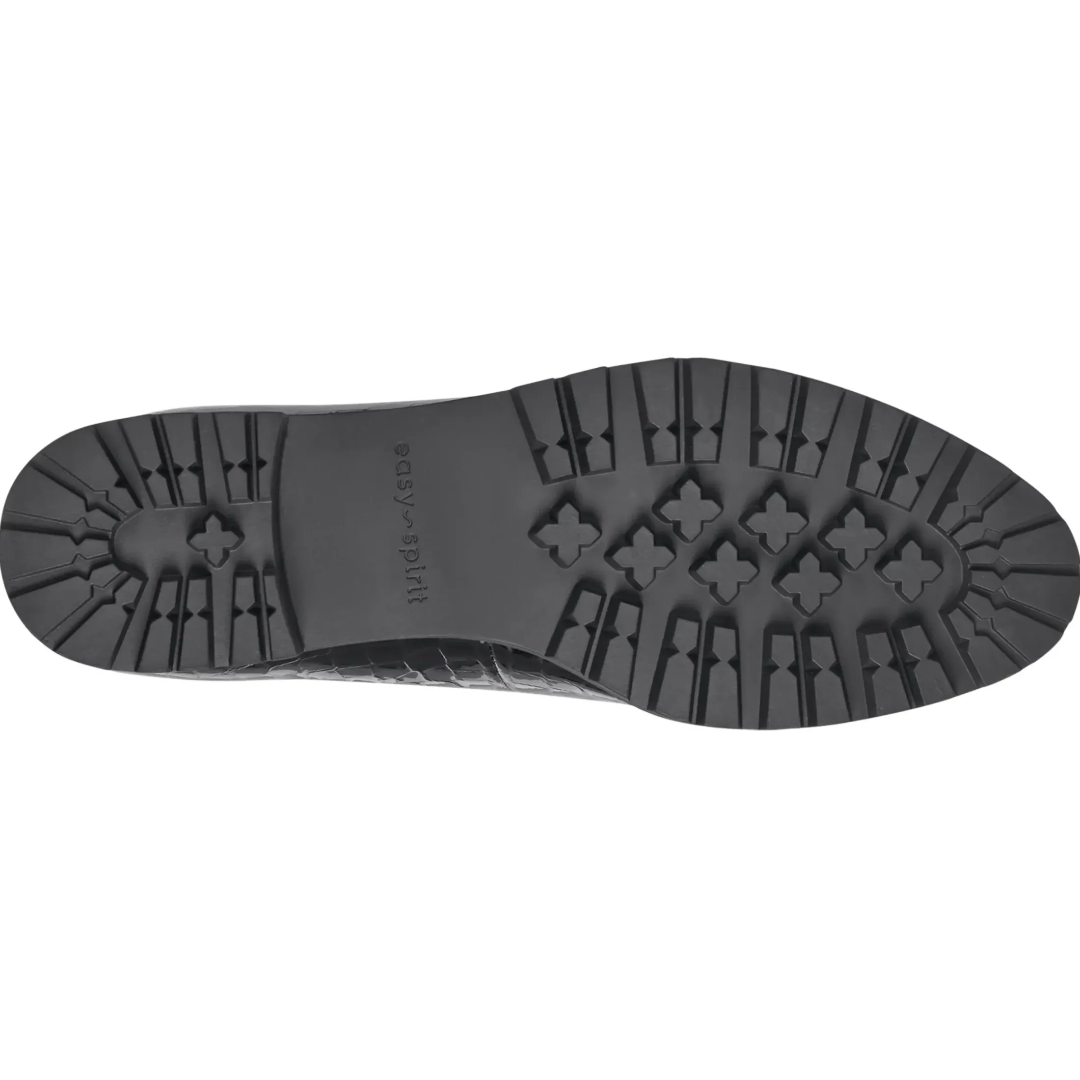 eFlex|eFlex>Easy Spirit Geneva Casual Shoes Black Croco Print