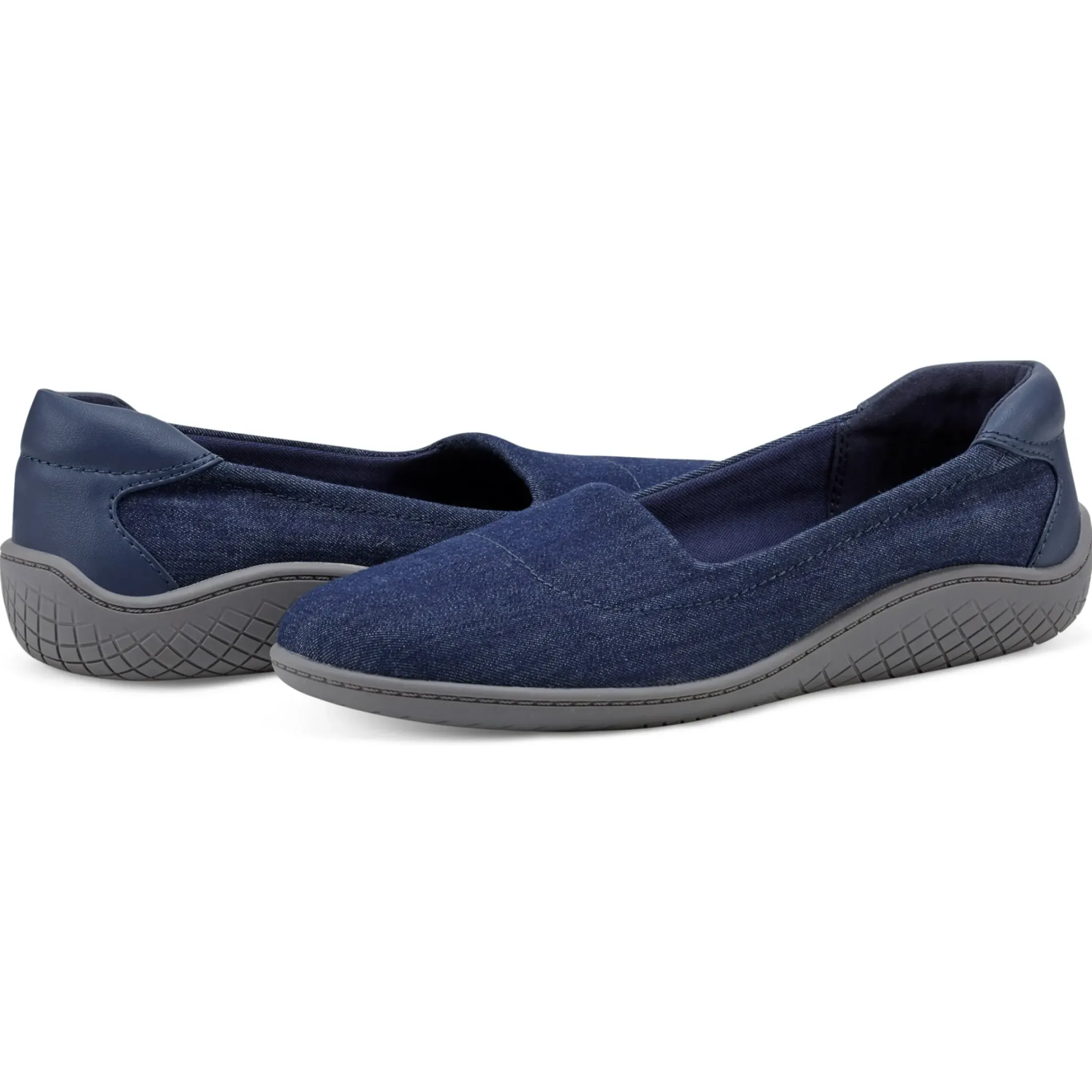 Flats|Flats>Easy Spirit Gift Slip On Flats Dark Denim