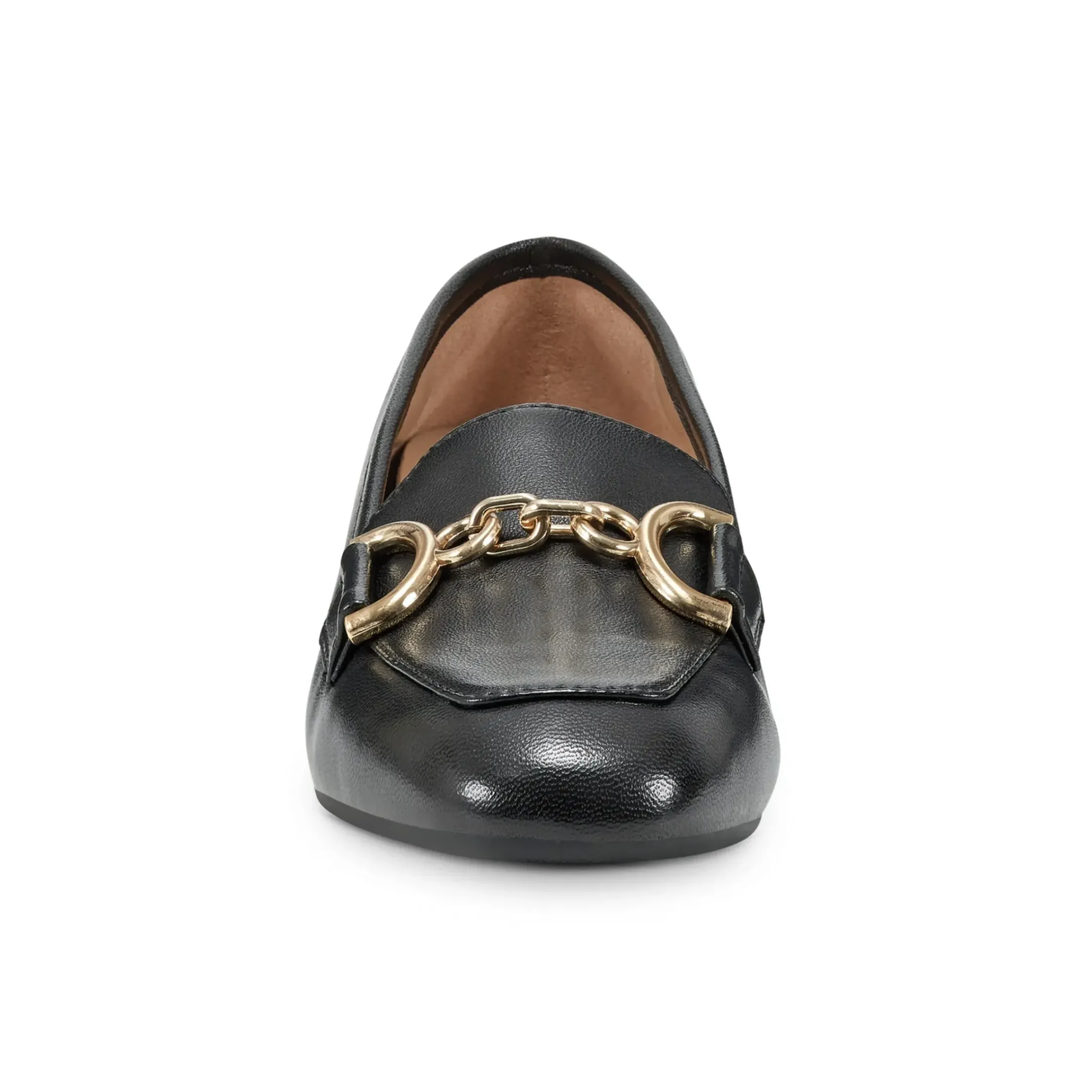 eFlex|eFlex>Easy Spirit Giselle Casual Loafers Black Leather