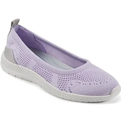 Glitz Walking Shoes|Slip Ons>Easy Spirit Glitz Walking Shoes Purple Knit