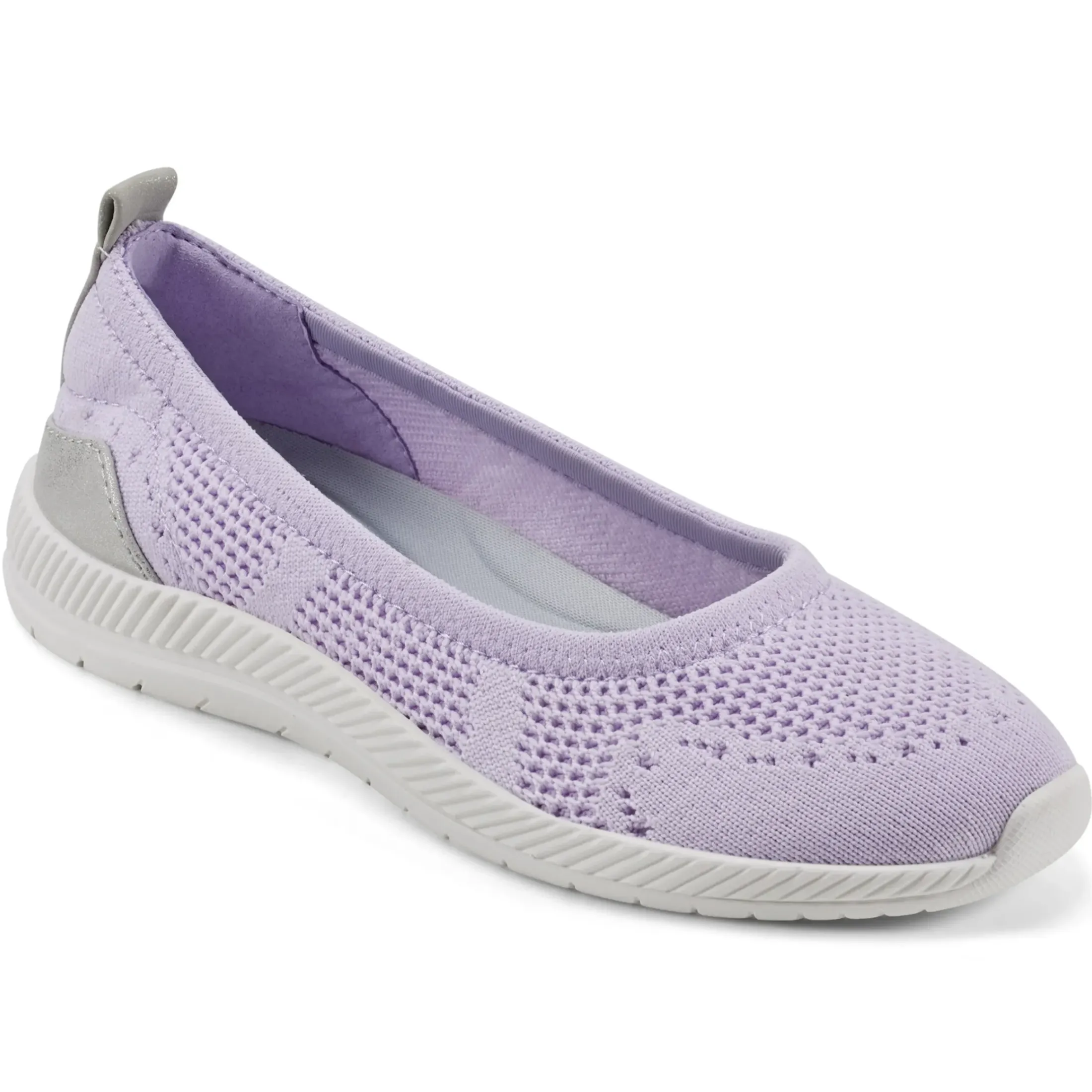 Glitz Walking Shoes|Slip Ons>Easy Spirit Glitz Walking Shoes Purple Knit