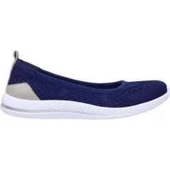 Glitz Walking Shoes|Slip Ons>Easy Spirit Glitz Walking Shoes Dark Blue Knit