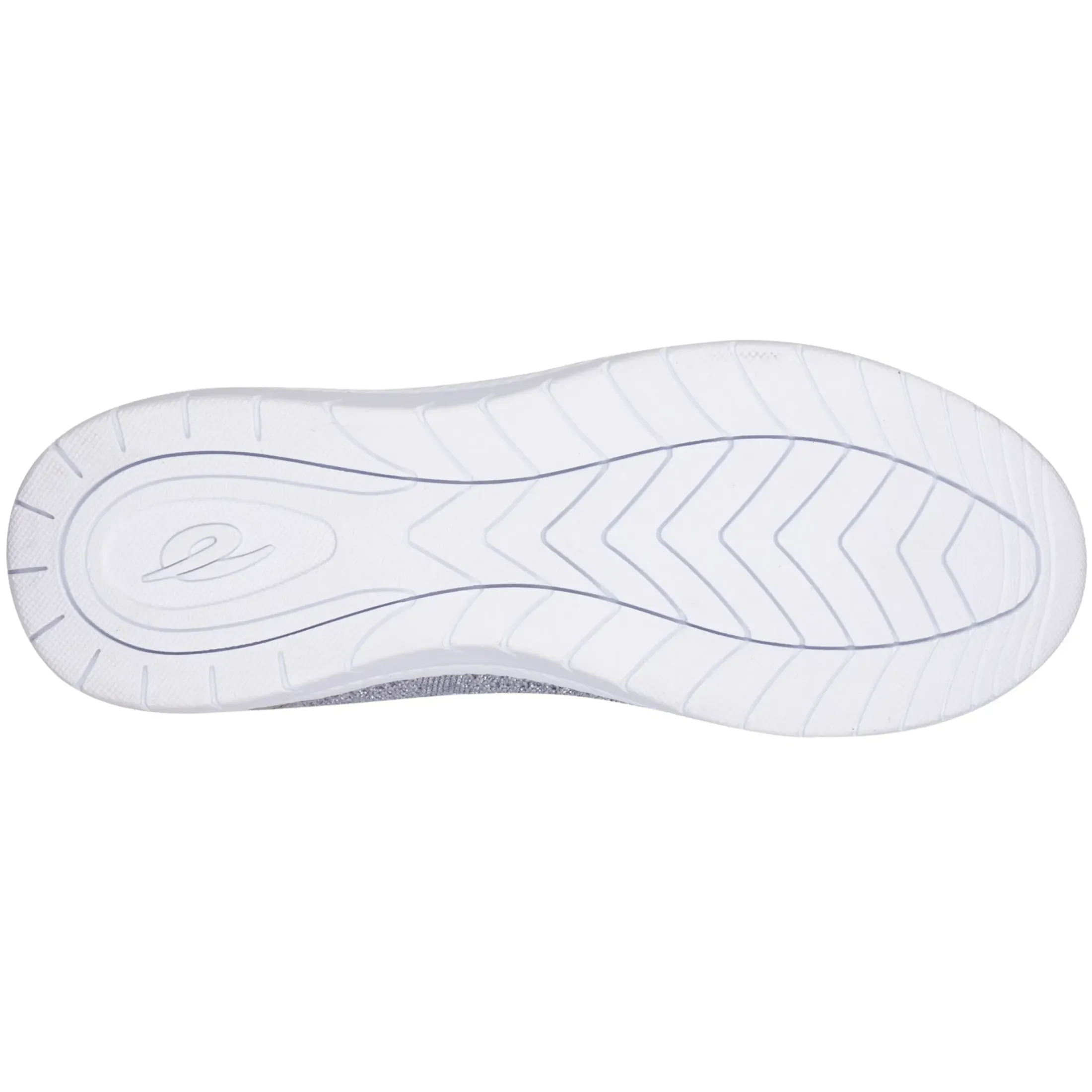 Glitz Walking Shoes|Slip Ons>Easy Spirit Glitz Walking Shoes Silver Knit