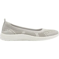 Glitz Walking Shoes|Slip Ons>Easy Spirit Glitz Walking Shoes Taupe Knit