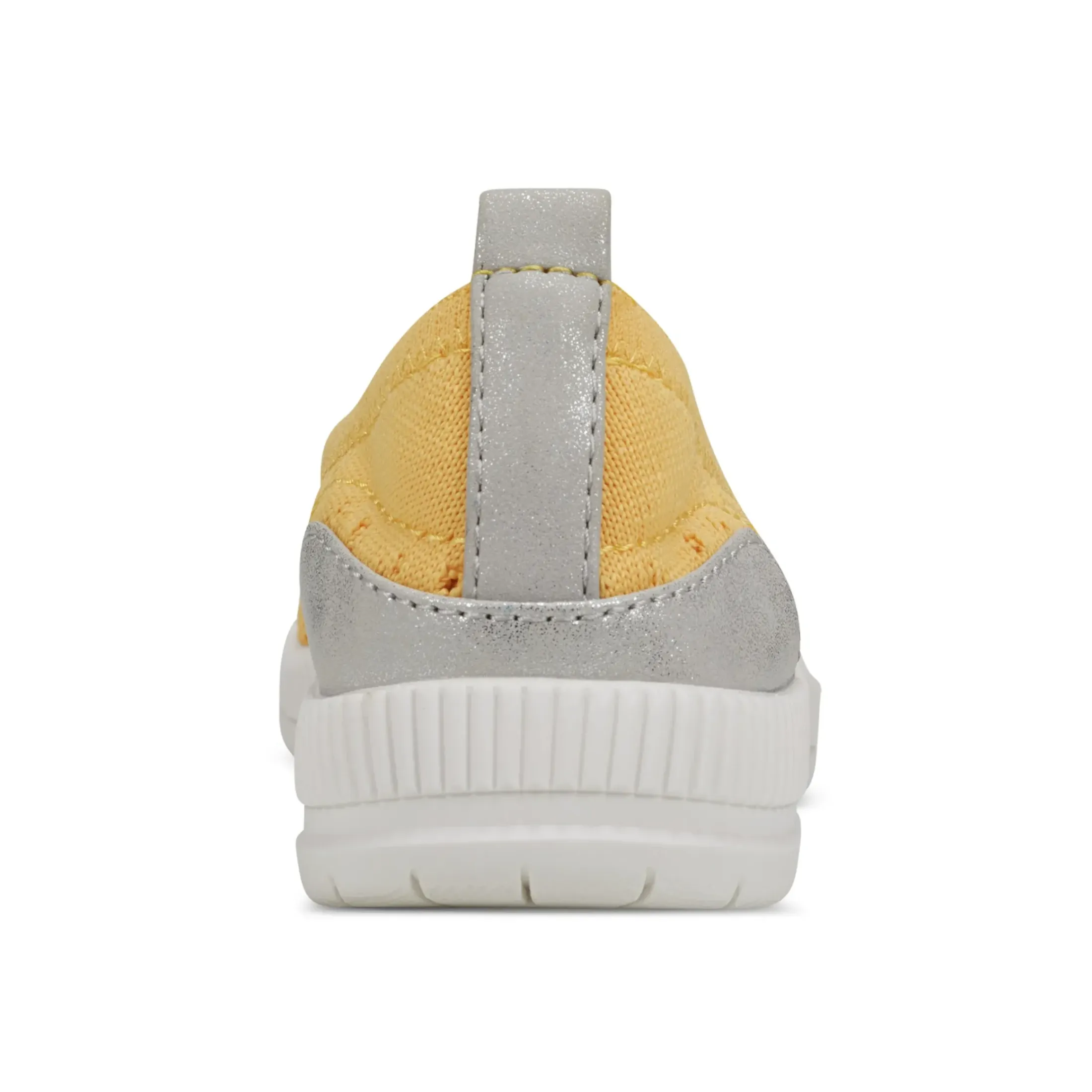 Glitz Walking Shoes|Slip Ons>Easy Spirit Glitz Walking Shoes Yellow Knit