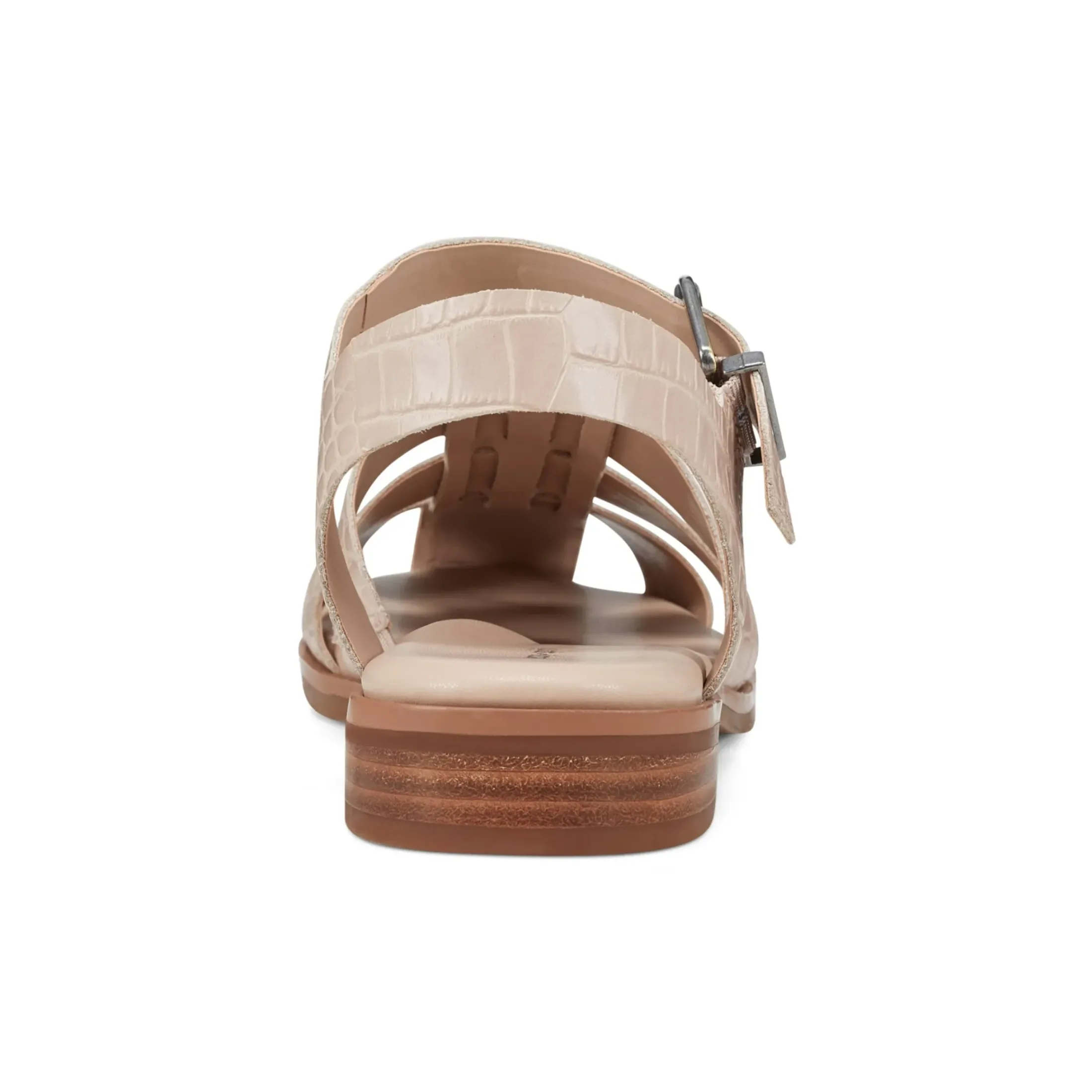 Sandals|Flats>Easy Spirit Gretty Fisherman Sandals Tan Croco