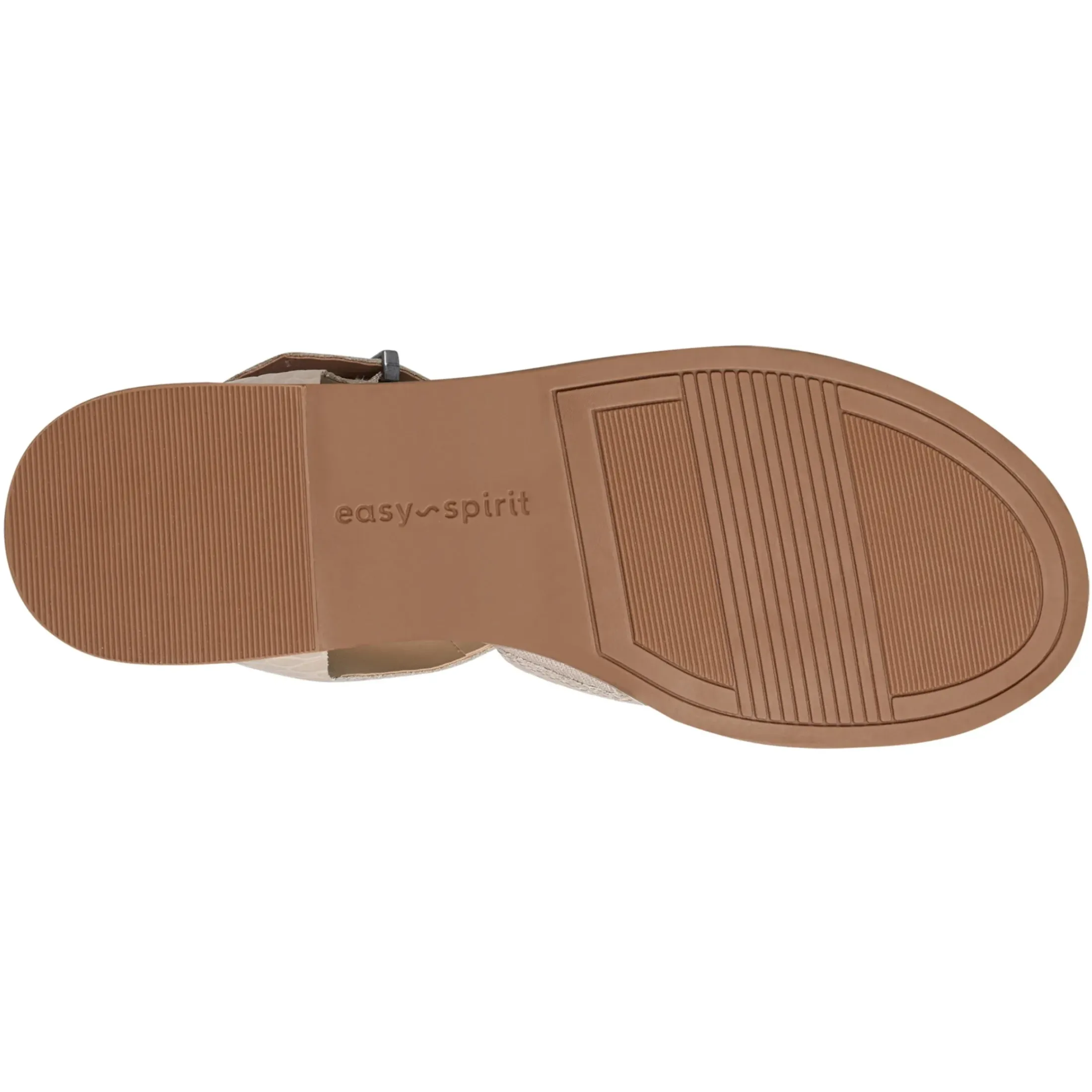 Sandals|Flats>Easy Spirit Gretty Fisherman Sandals Tan Croco