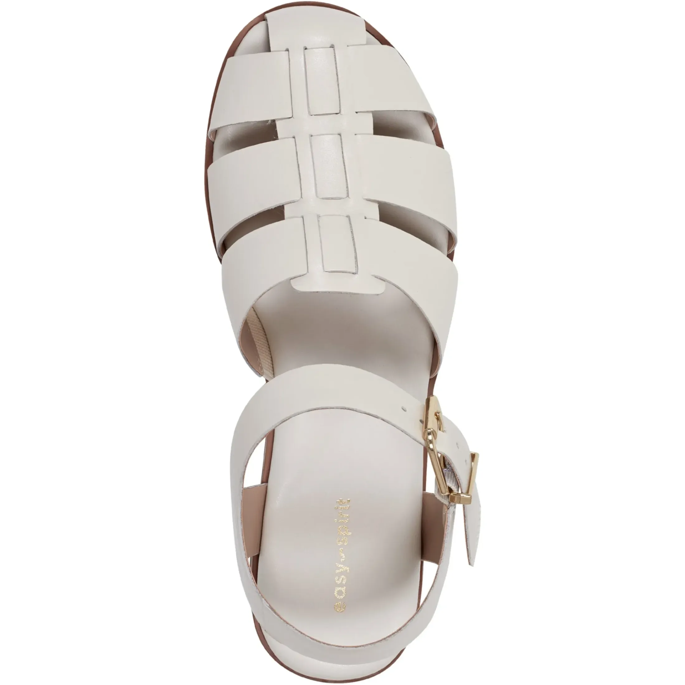 Flats|Flats>Easy Spirit Gretty Fisherman Sandals Ivory Leather