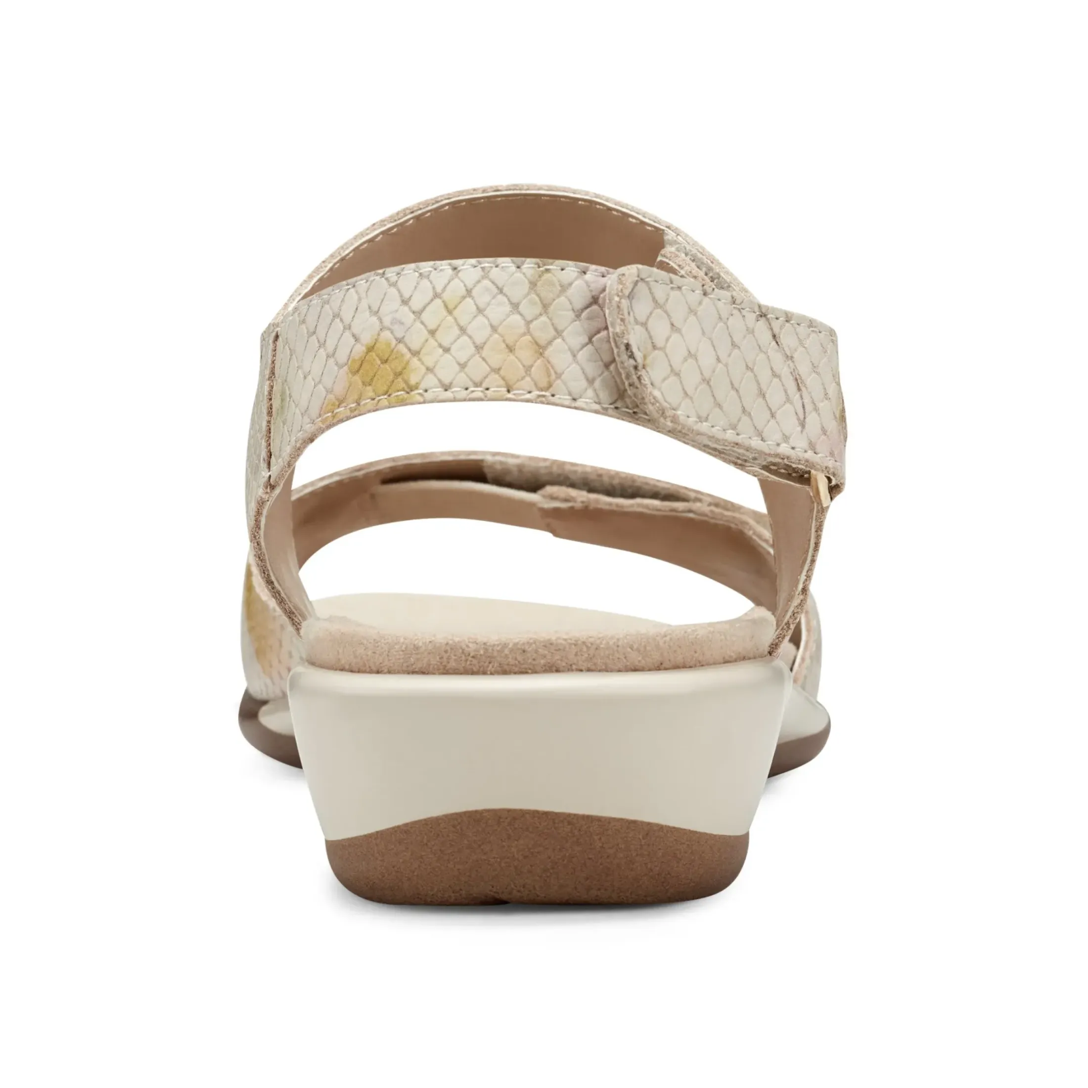 Casual|Flats>Easy Spirit Hartwell Flat Sandals White Multi Floral