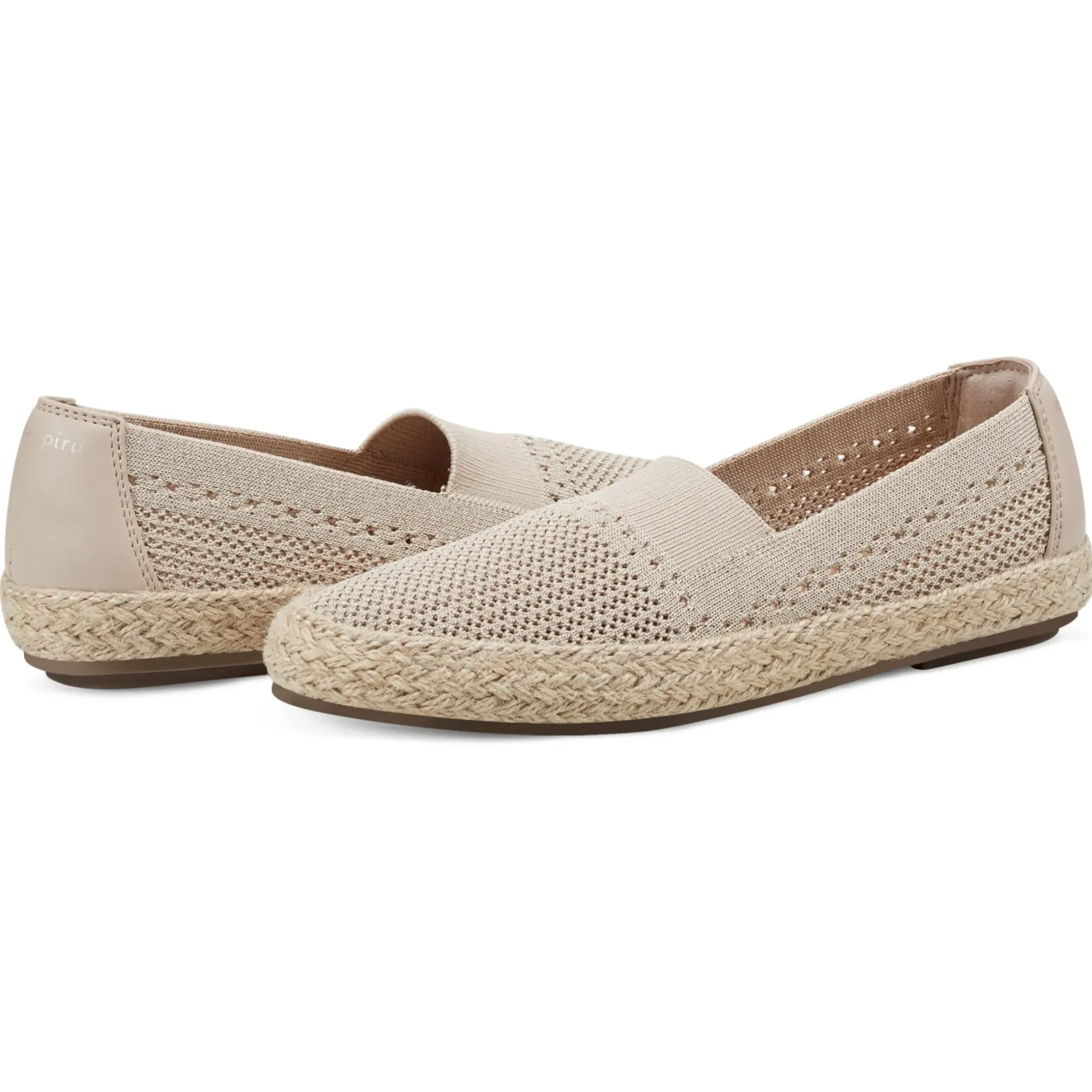 Espadrilles & Wedges|Espadrilles & Wedges>Easy Spirit Hassie Slip On Casual Espadrilles Natural Metallic