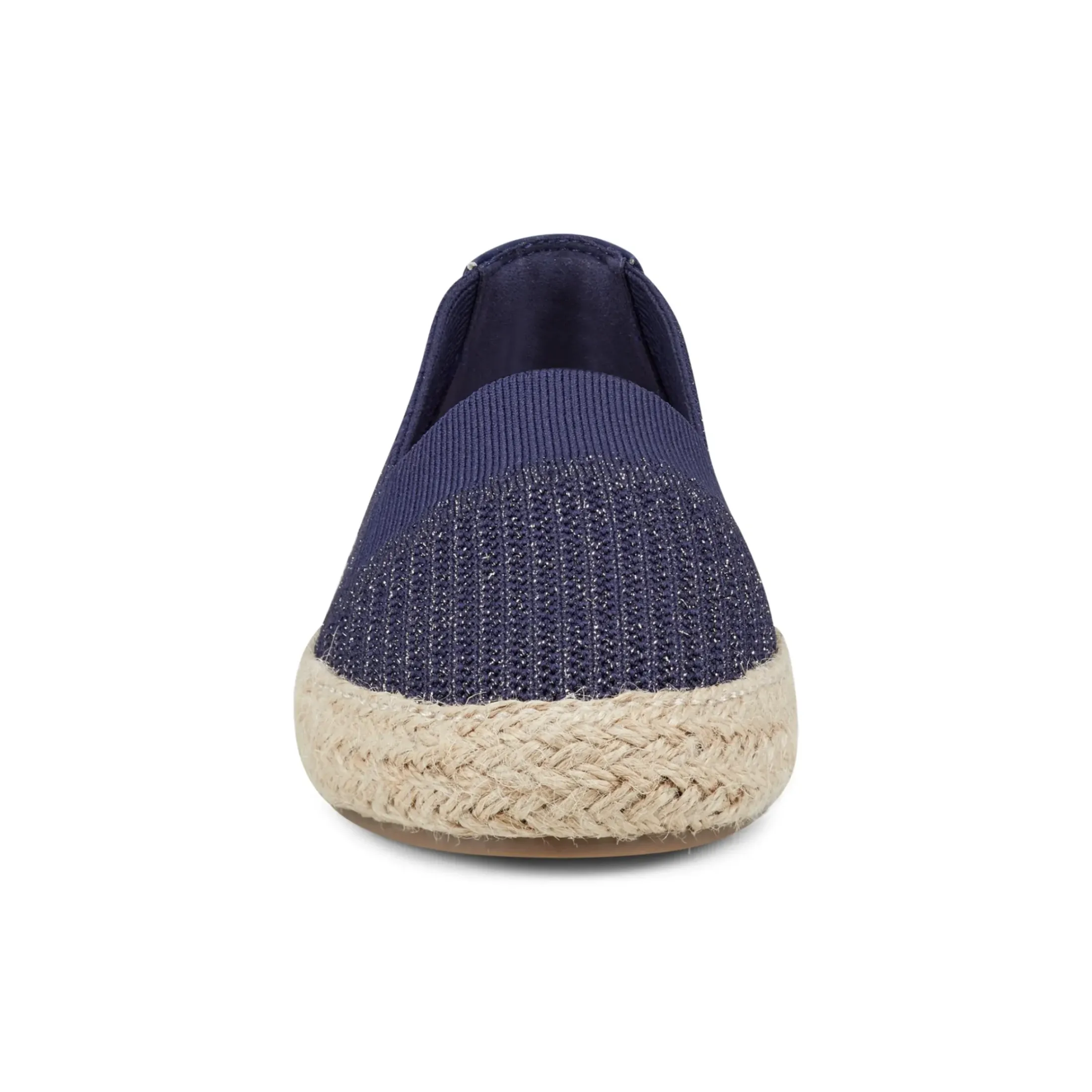 Espadrilles & Wedges|Espadrilles & Wedges>Easy Spirit Hassie Slip On Casual Espadrilles Navy Metallic