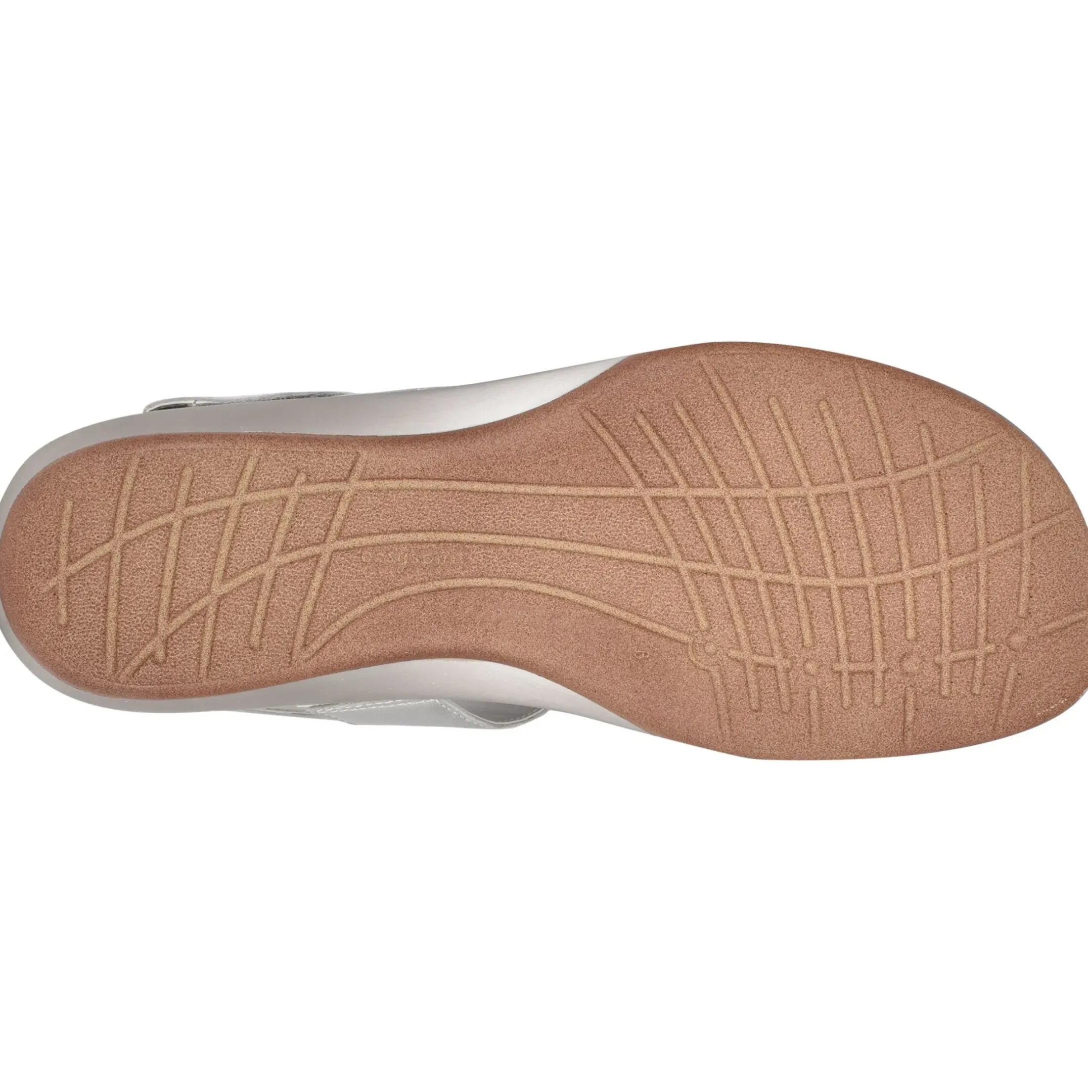 Dress|Sandals>Easy Spirit Hazel Flat Sandals Silver
