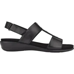 Dress|Sandals>Easy Spirit Hazel Flat Sandals Black