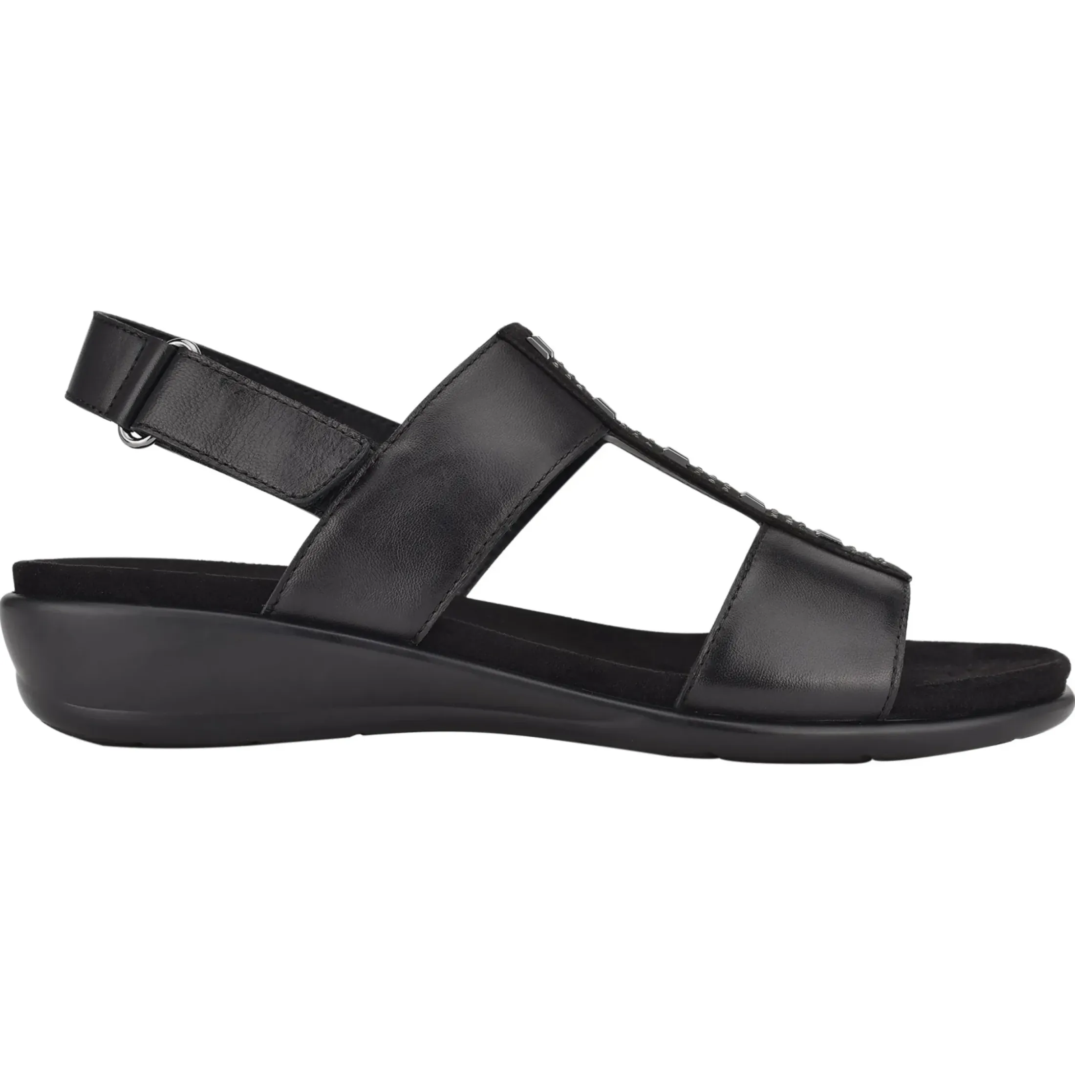 Dress|Sandals>Easy Spirit Hazel Flat Sandals Black