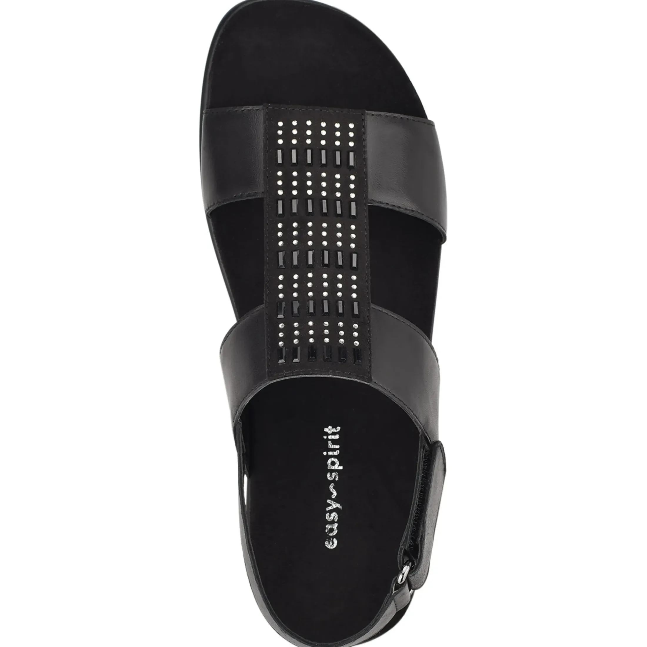 Dress|Sandals>Easy Spirit Hazel Flat Sandals Black