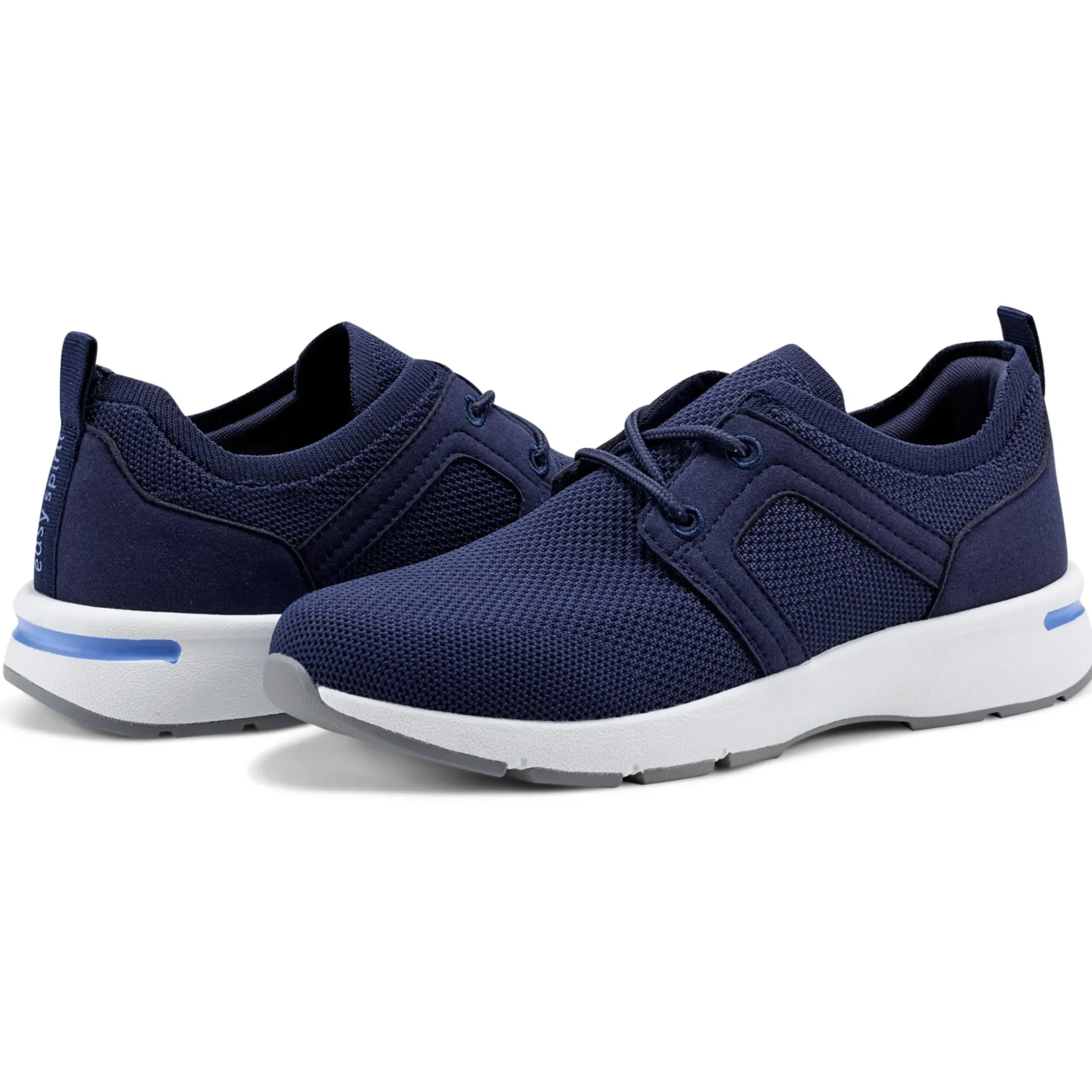 Slip Ons|Slip Ons>Easy Spirit Hellen Walking Shoes Navy