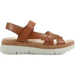 Dress|Sandals>Easy Spirit Ilena Platform Sandals Brown