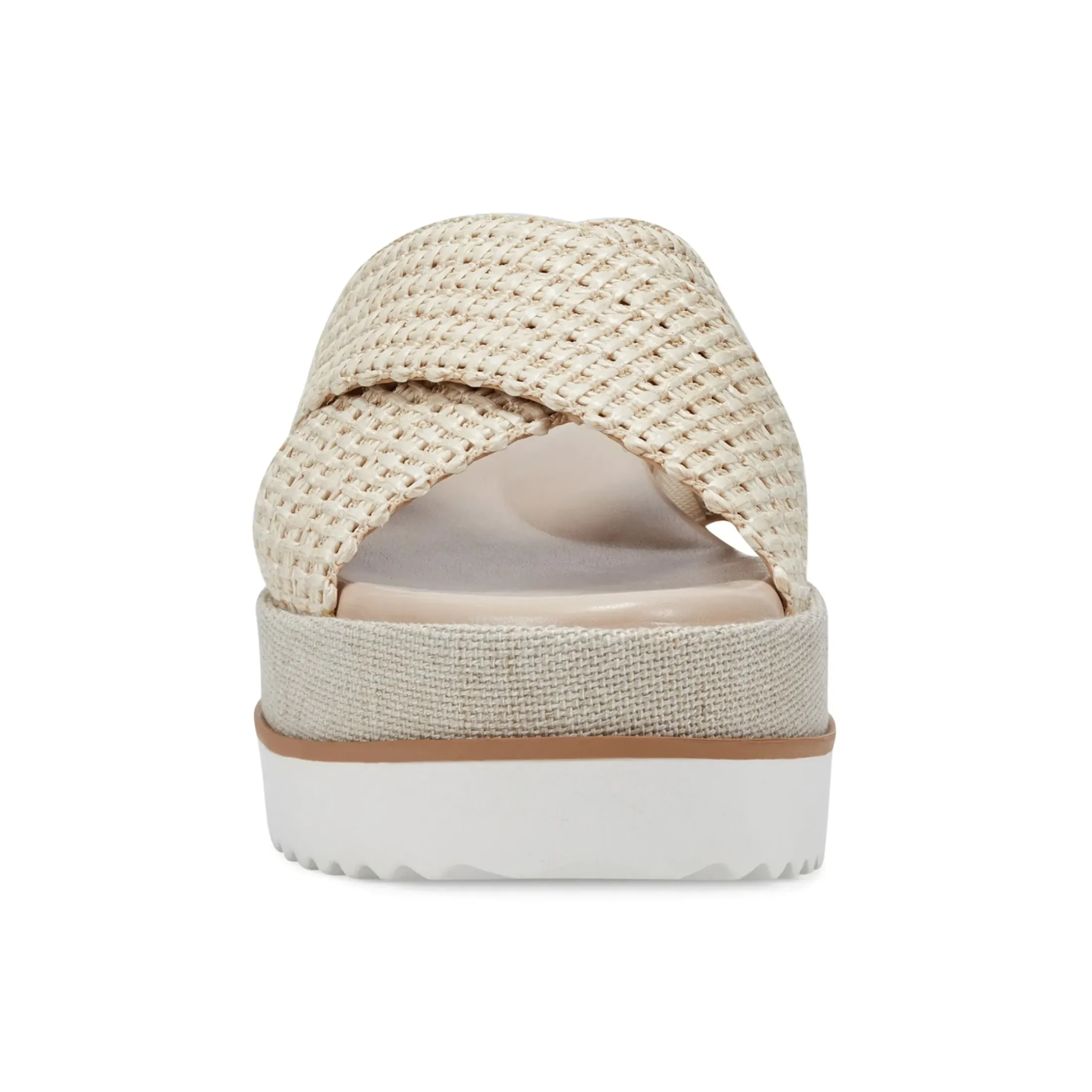 Espadrilles & Wedges|Espadrilles & Wedges>Easy Spirit Irene Wedge Sandals Cream Raffia