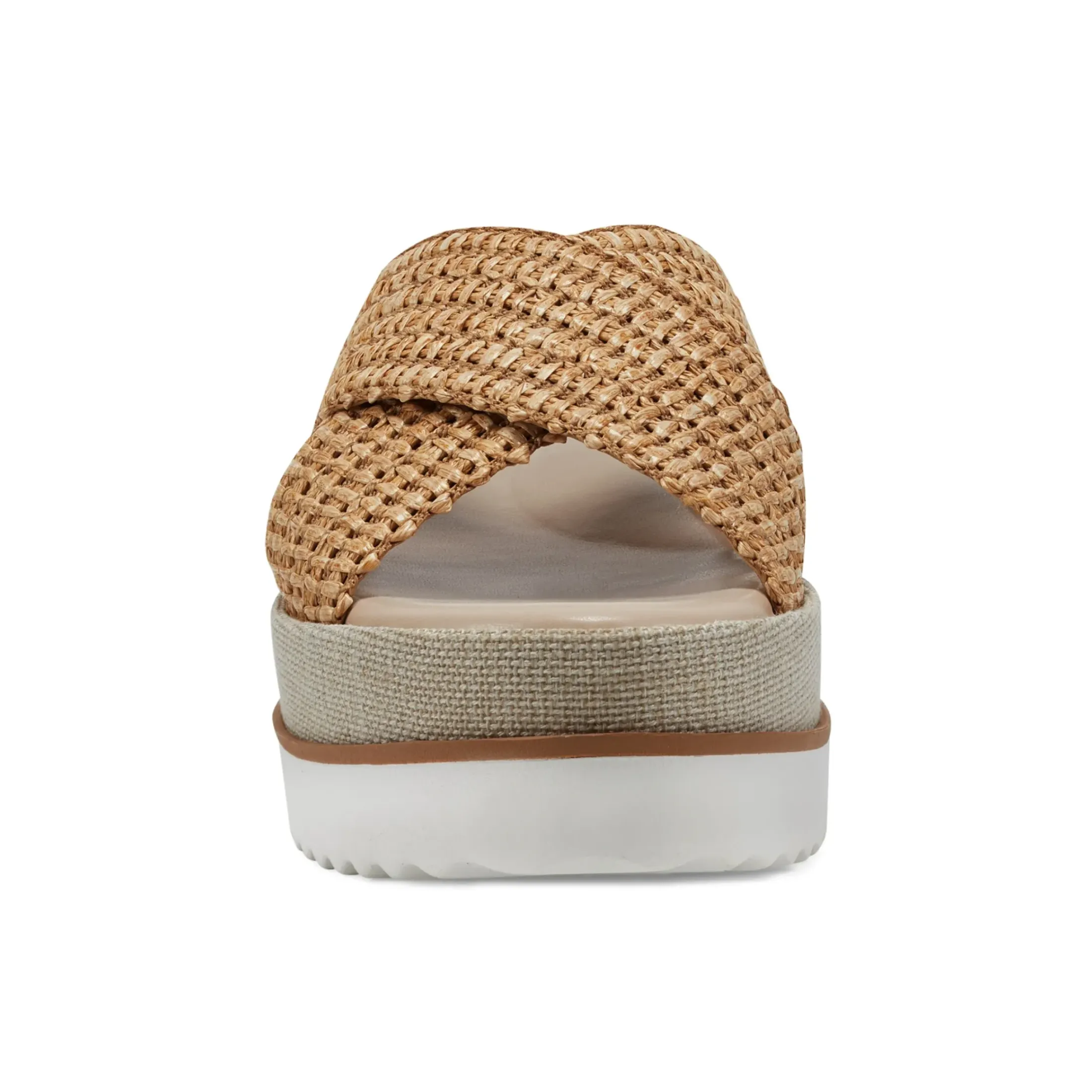Espadrilles & Wedges|Espadrilles & Wedges>Easy Spirit Irene Wedge Sandals Natural Raffia