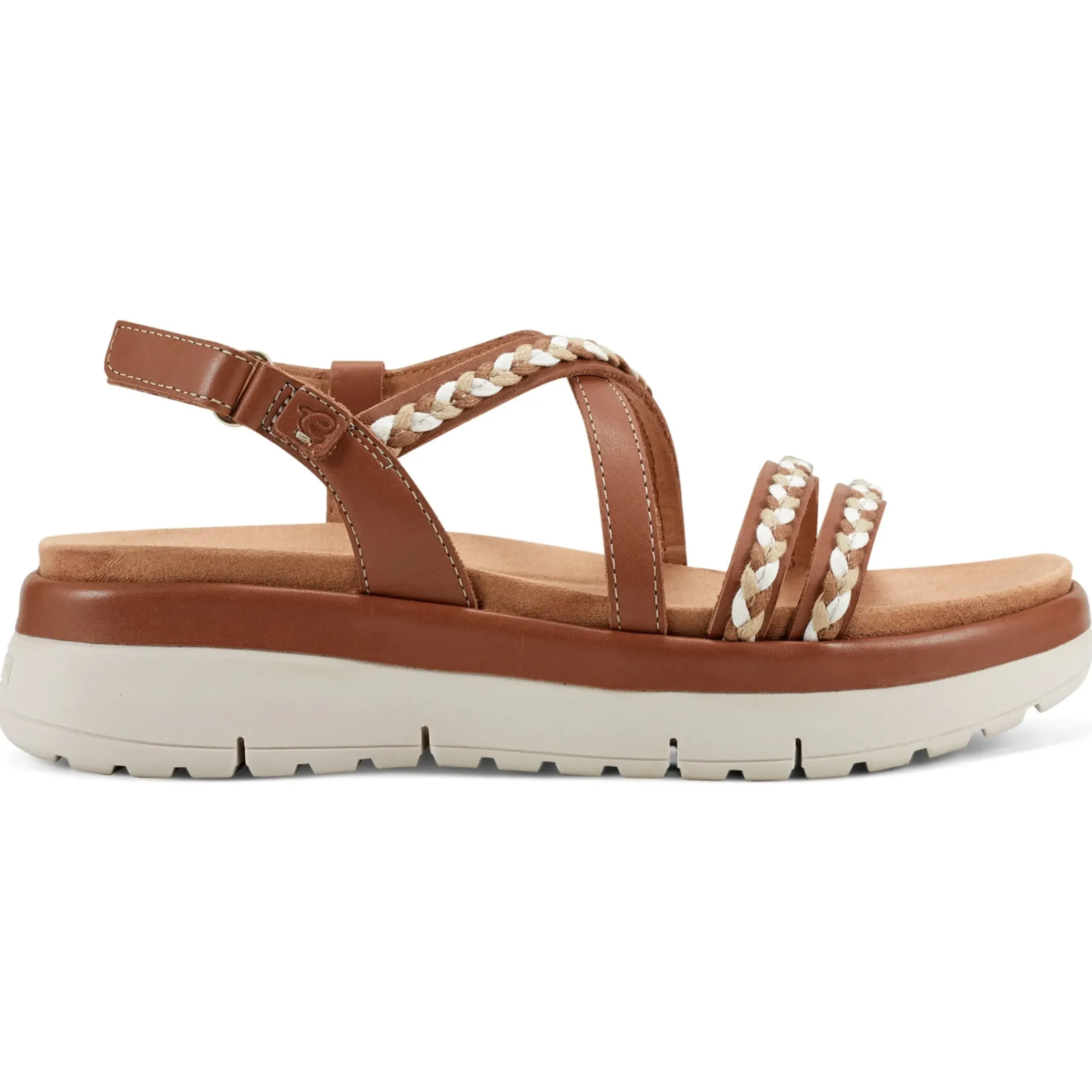 Dress|Sandals>Easy Spirit Ivani Platform Sandals Brown