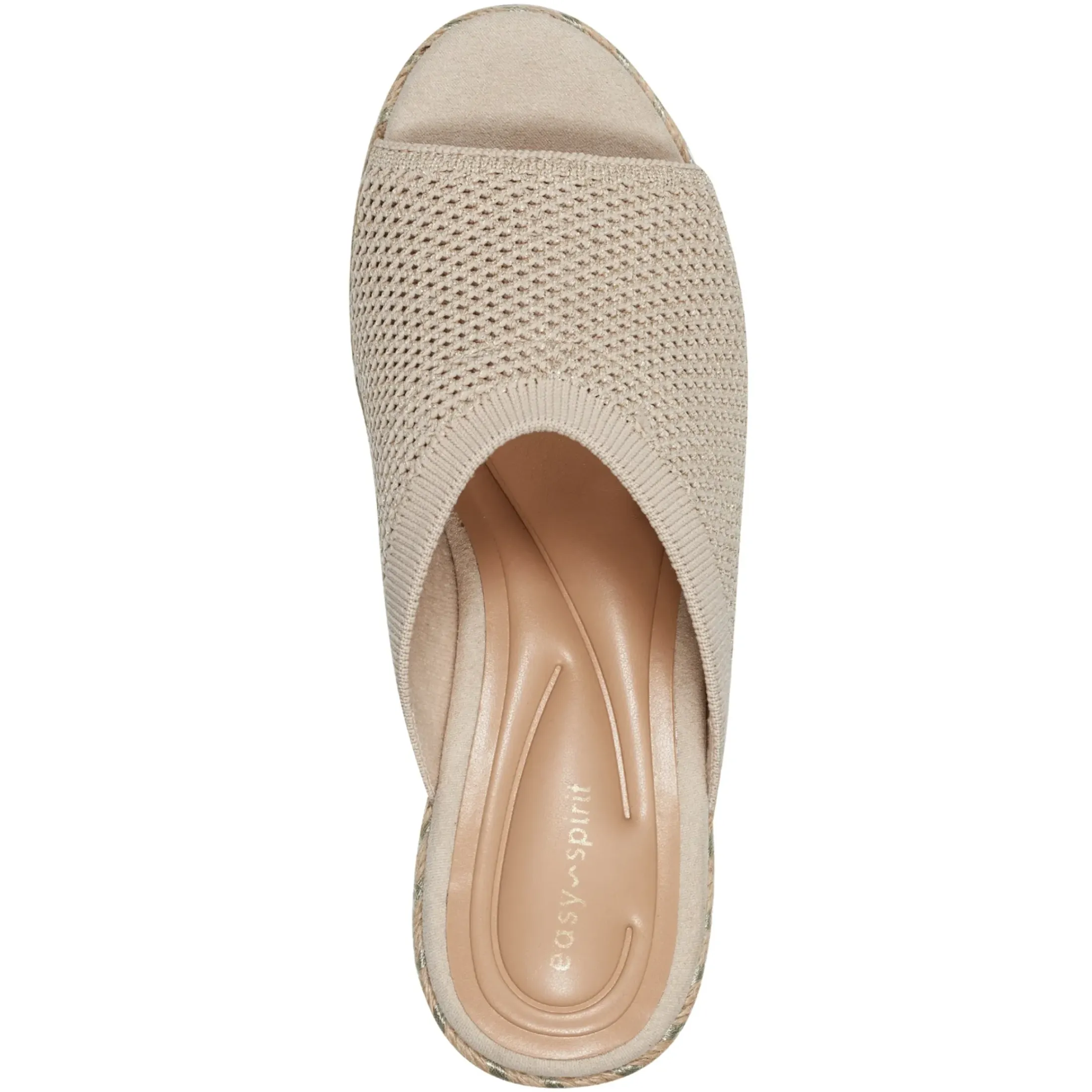 Dress|Sandals>Easy Spirit Jalen Espadrille Wedge Sandals Natural