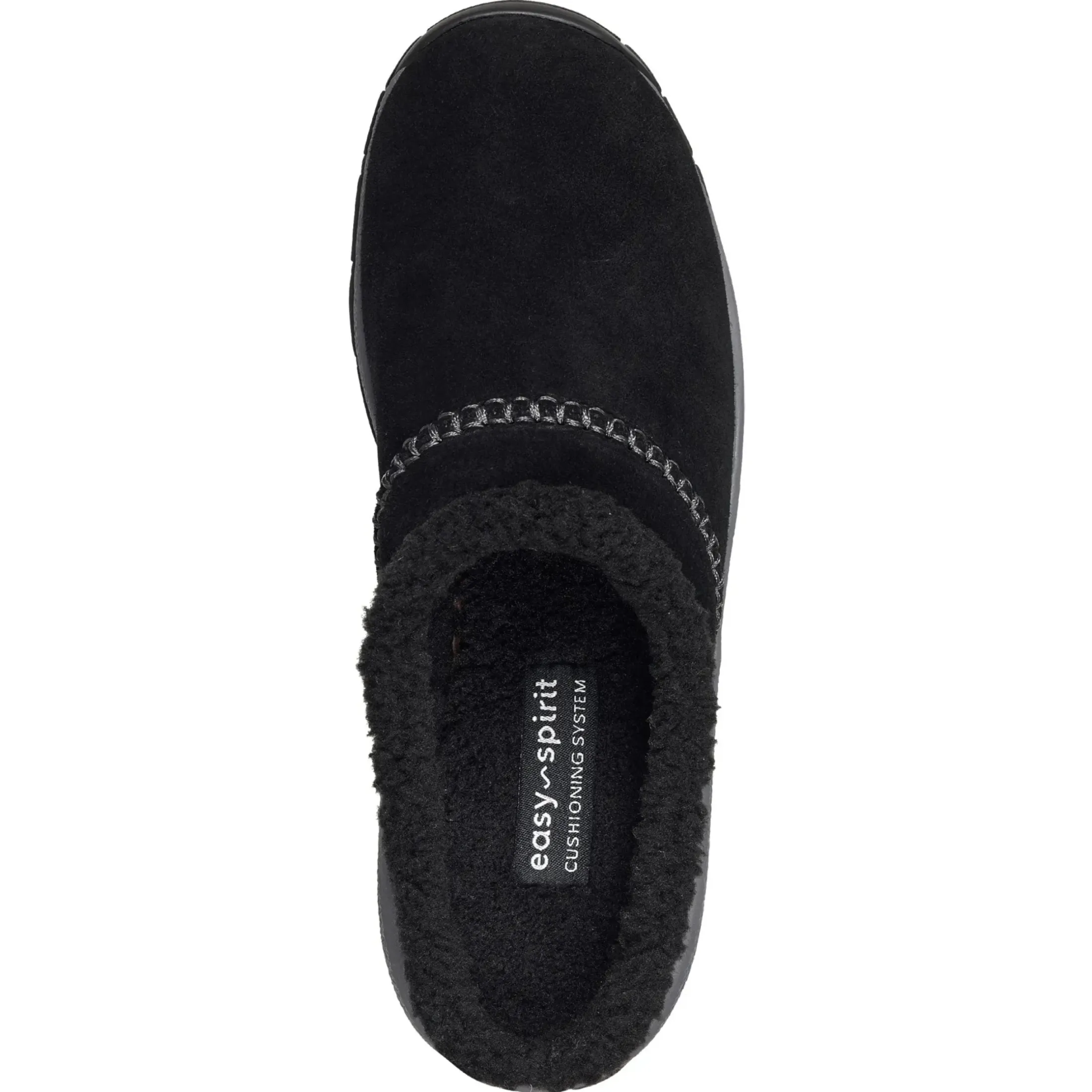 Slip Ons|Slip Ons>Easy Spirit Jariel Slip On Mules Black Suede