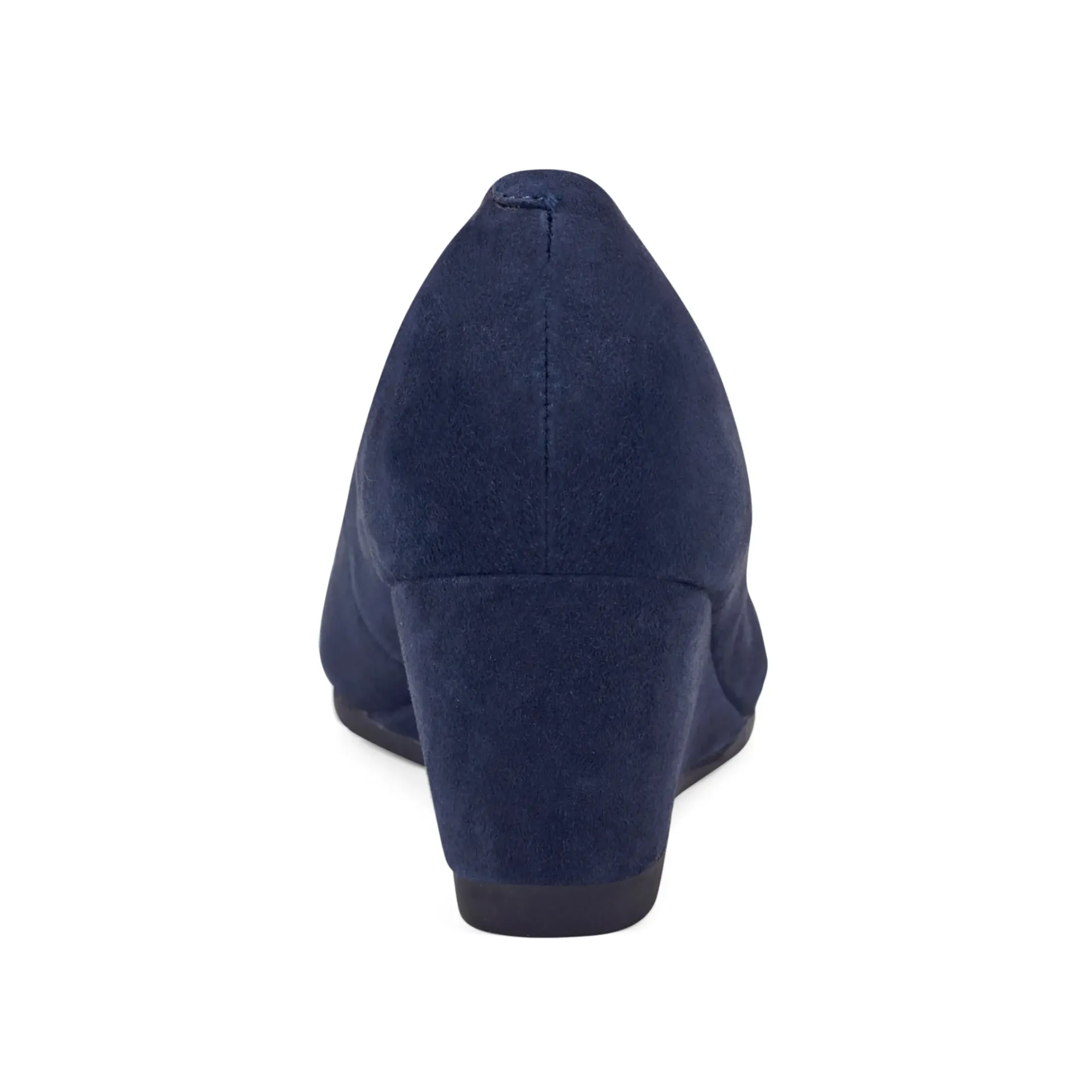 eFlex|eFlex>Easy Spirit Jinger Dress Wedges Navy Suede