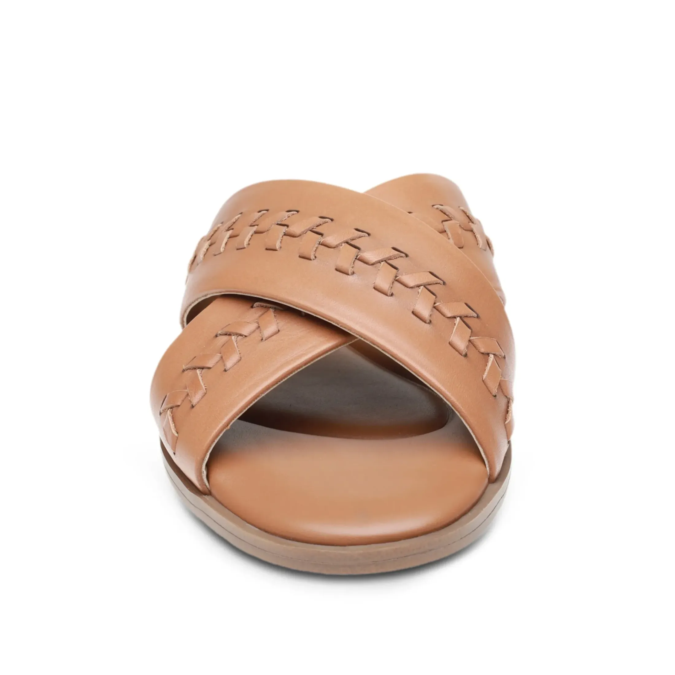 Casual|Flats>Easy Spirit Joella Slide Sandals Natural Leather