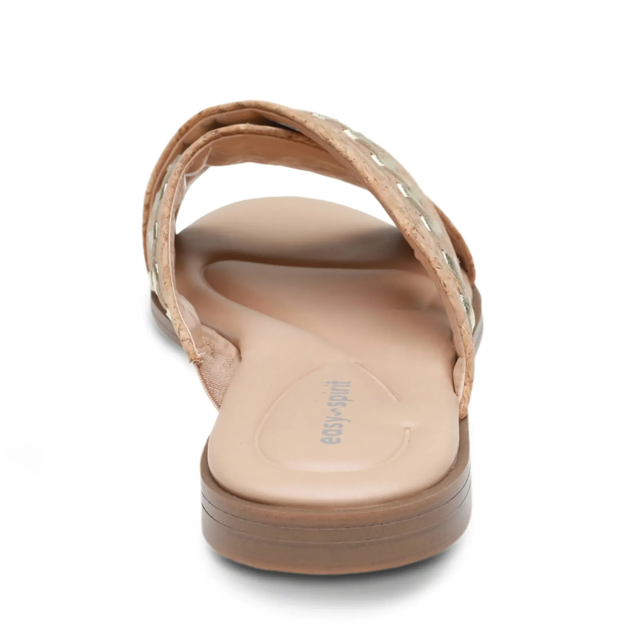 Casual|Flats>Easy Spirit Joella Slide Sandals Natural Cork