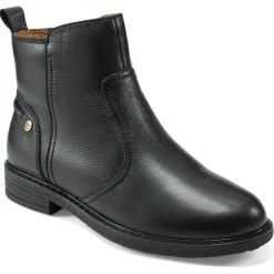 eFlex|eFlex>Easy Spirit Juna Casual Booties Black Leather