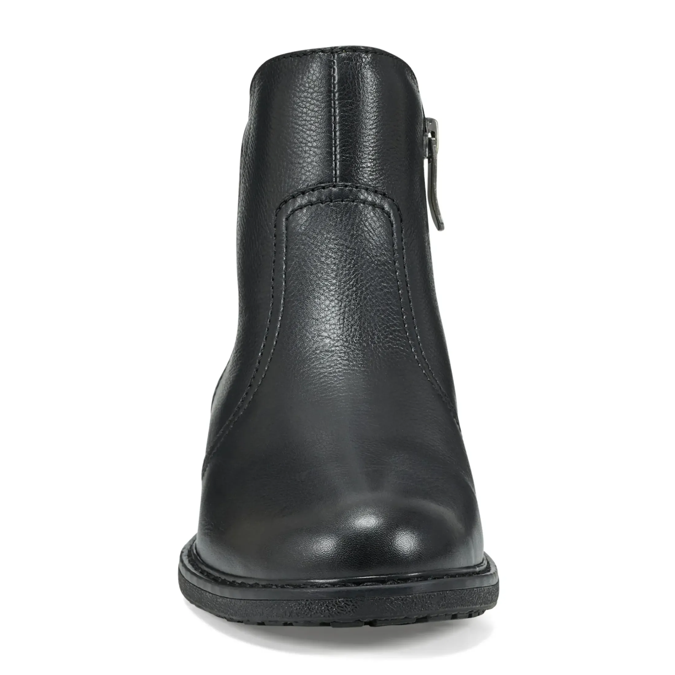 eFlex|eFlex>Easy Spirit Juna Casual Booties Black Leather