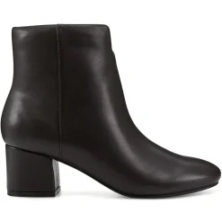 eFlex|eFlex>Easy Spirit Karen Booties Brown Leather
