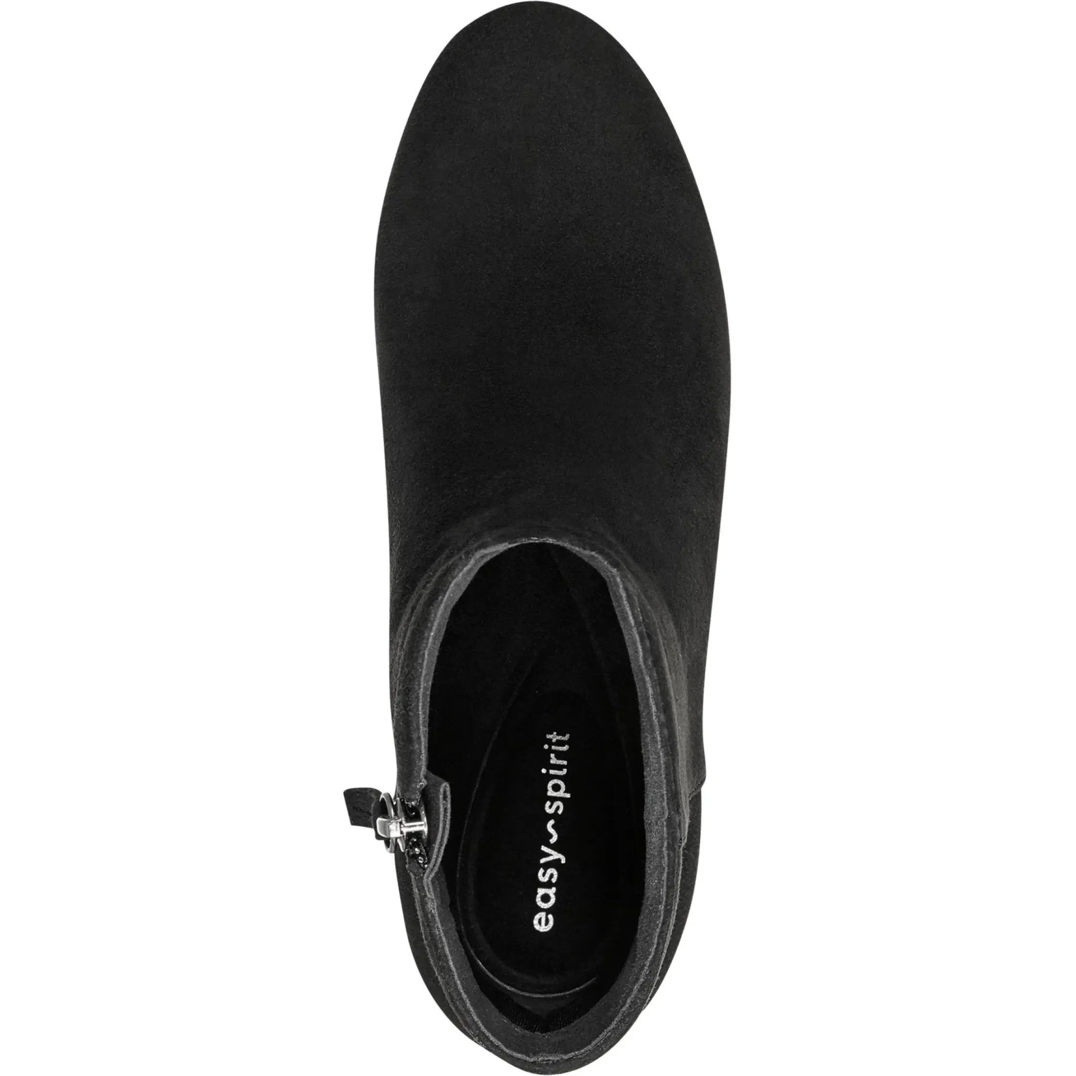 eFlex|eFlex>Easy Spirit Karen Booties Black Suede