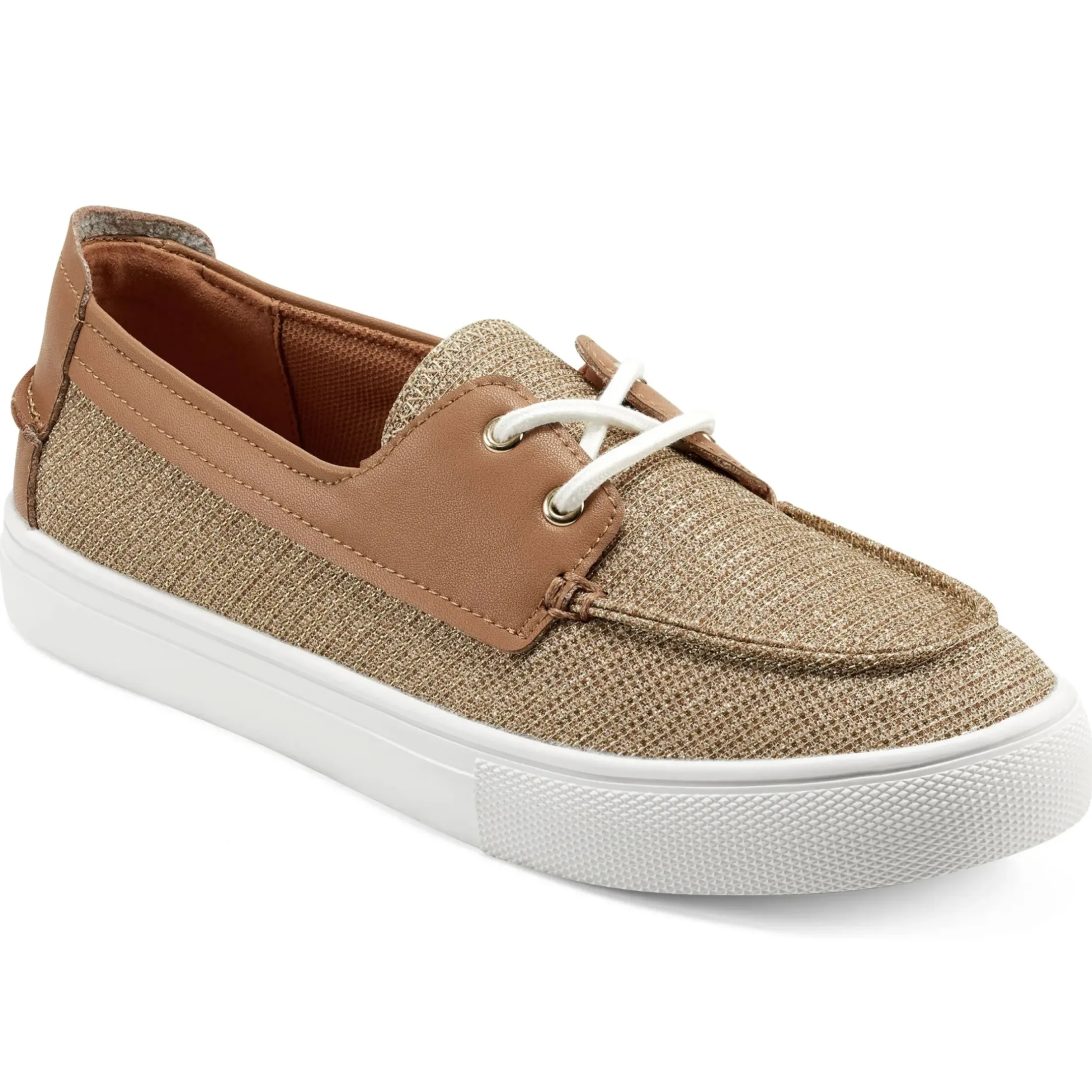 Loafers|Loafers>Easy Spirit Kelp Eco Casual Shoes Tan Recycled Glitter Multi