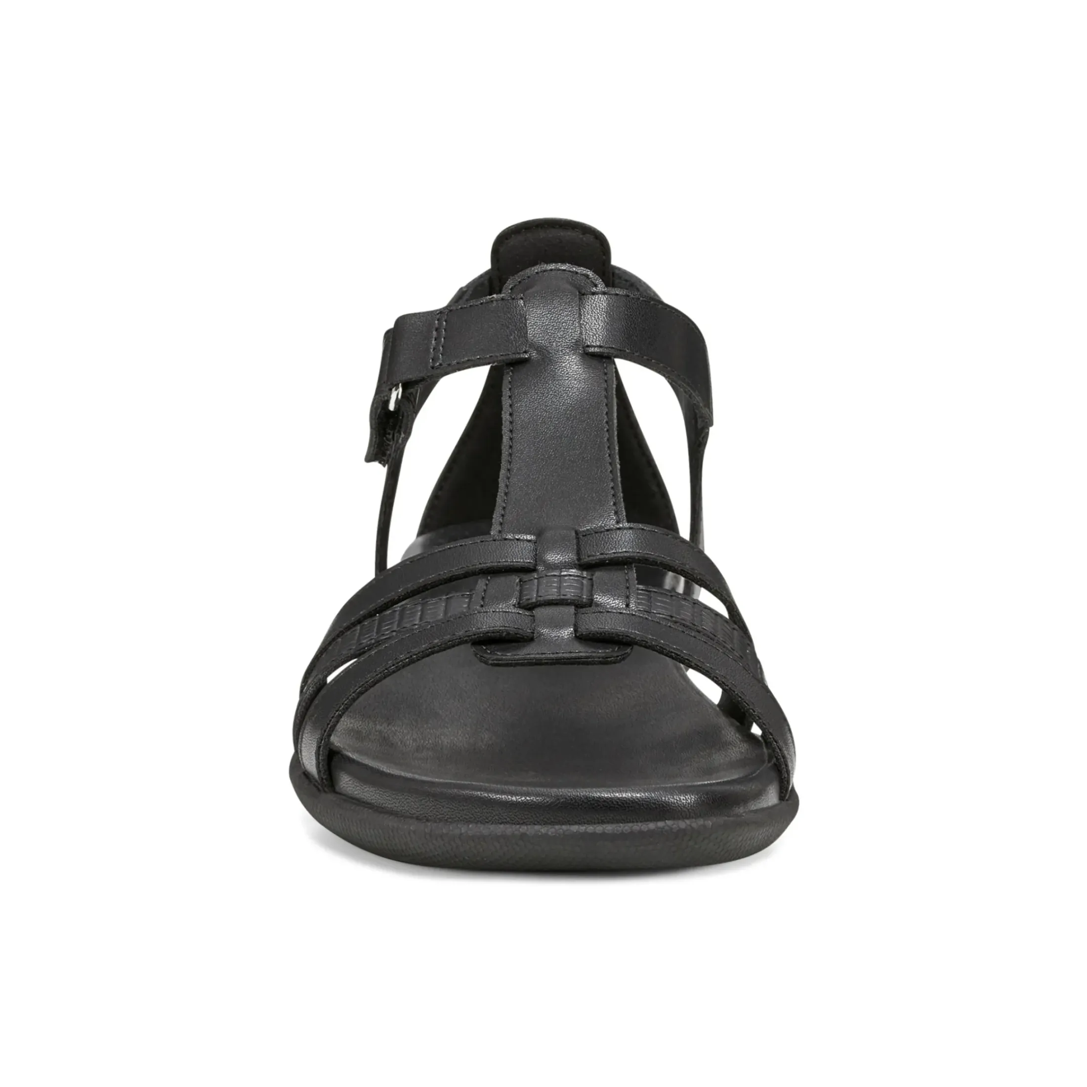 Casual|Sandals>Easy Spirit Leia Adjustable Ankle Strap Sandals Black