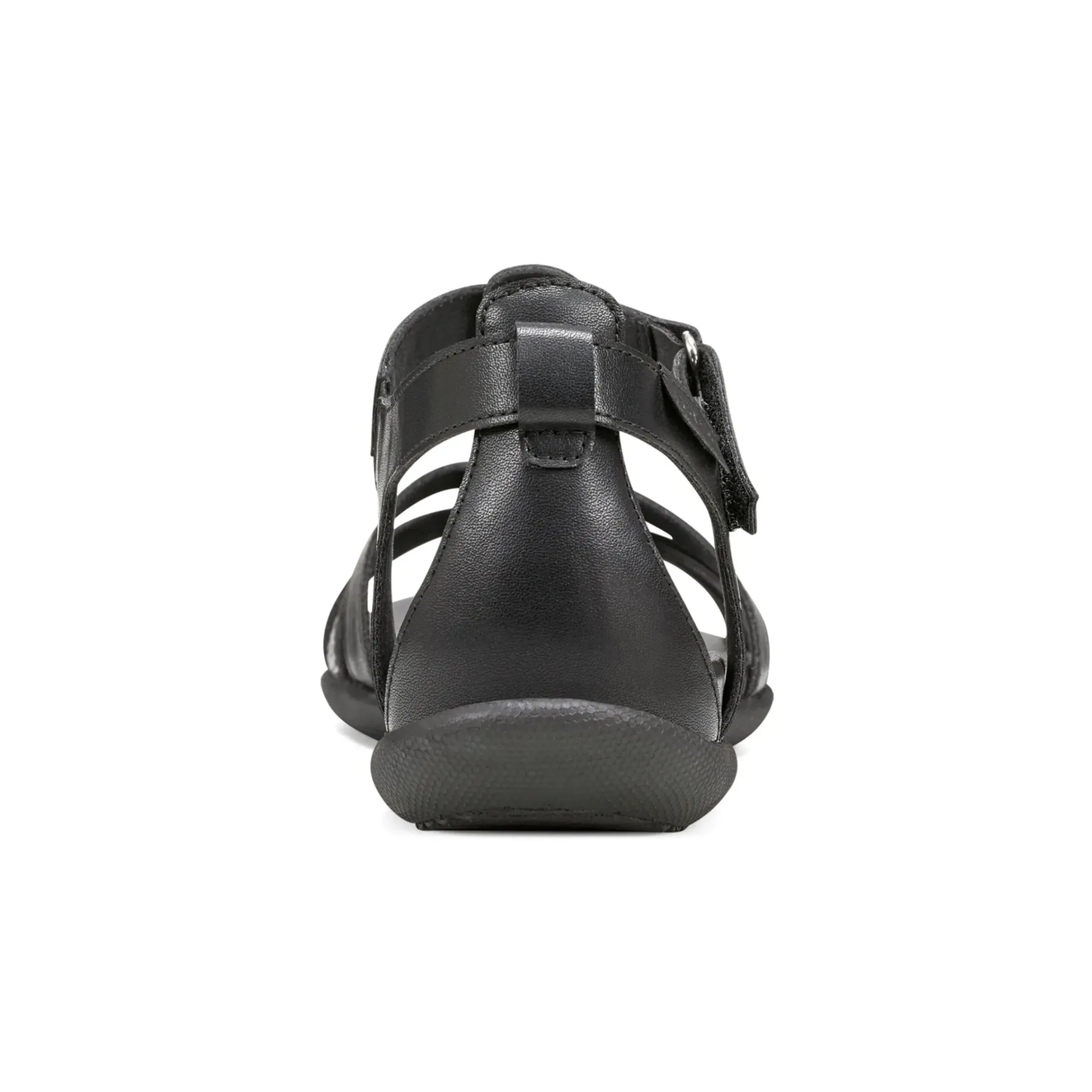 Casual|Sandals>Easy Spirit Leia Adjustable Ankle Strap Sandals Black